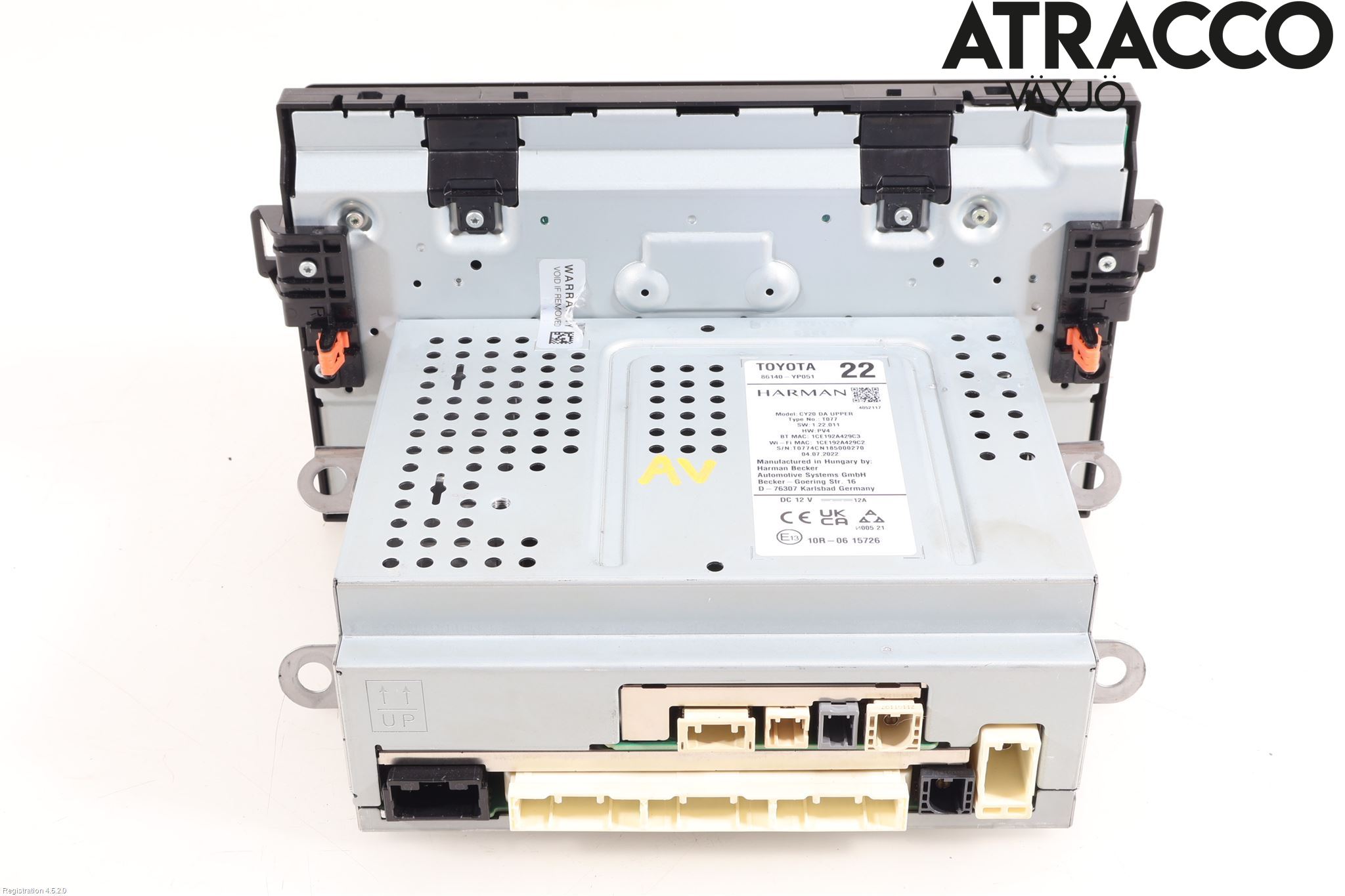 Toyota YARIS XP21 20- Cd Radio - Multimediapanel