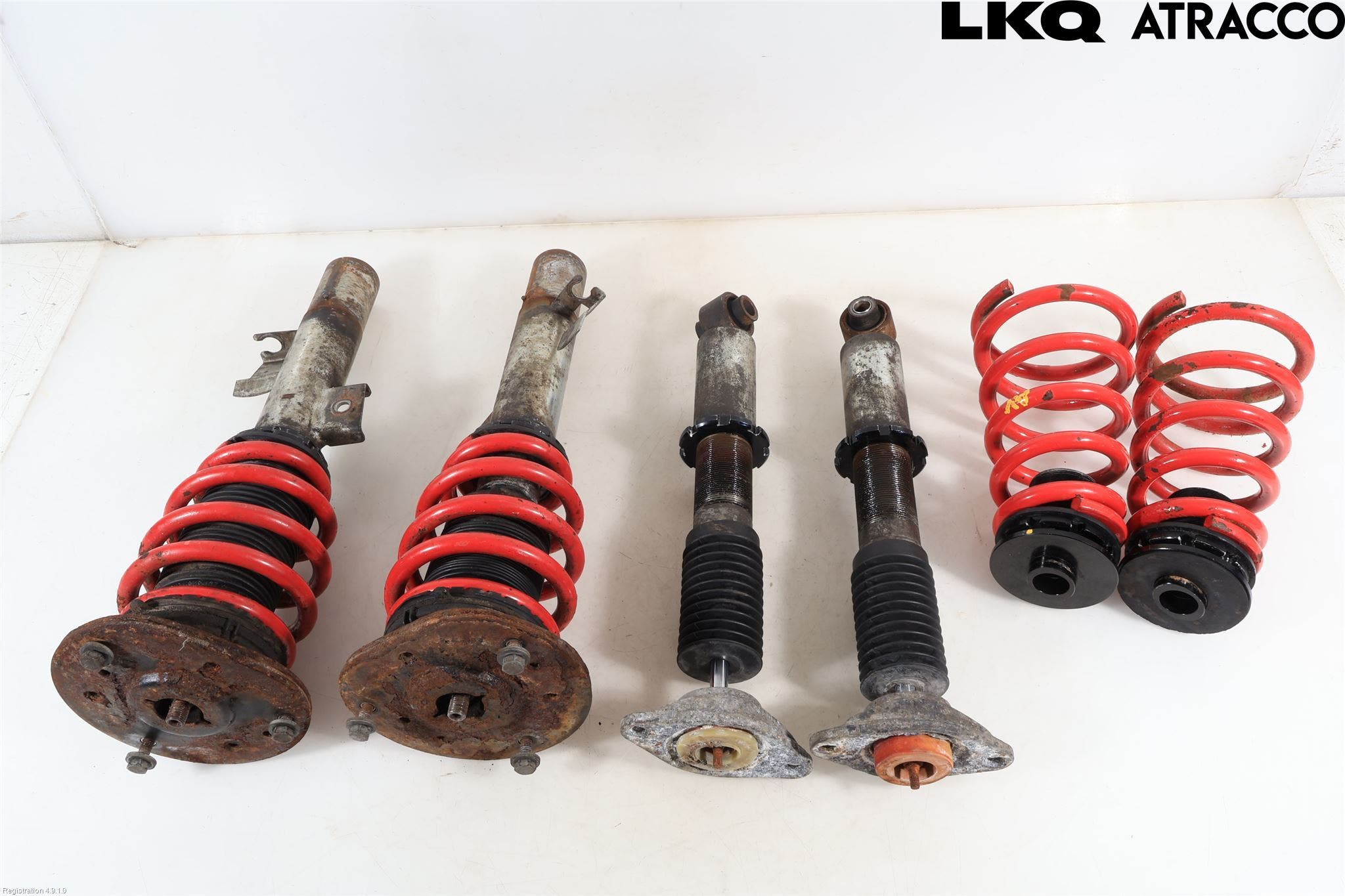 Volvo V60 11-13 Fjäder Sats