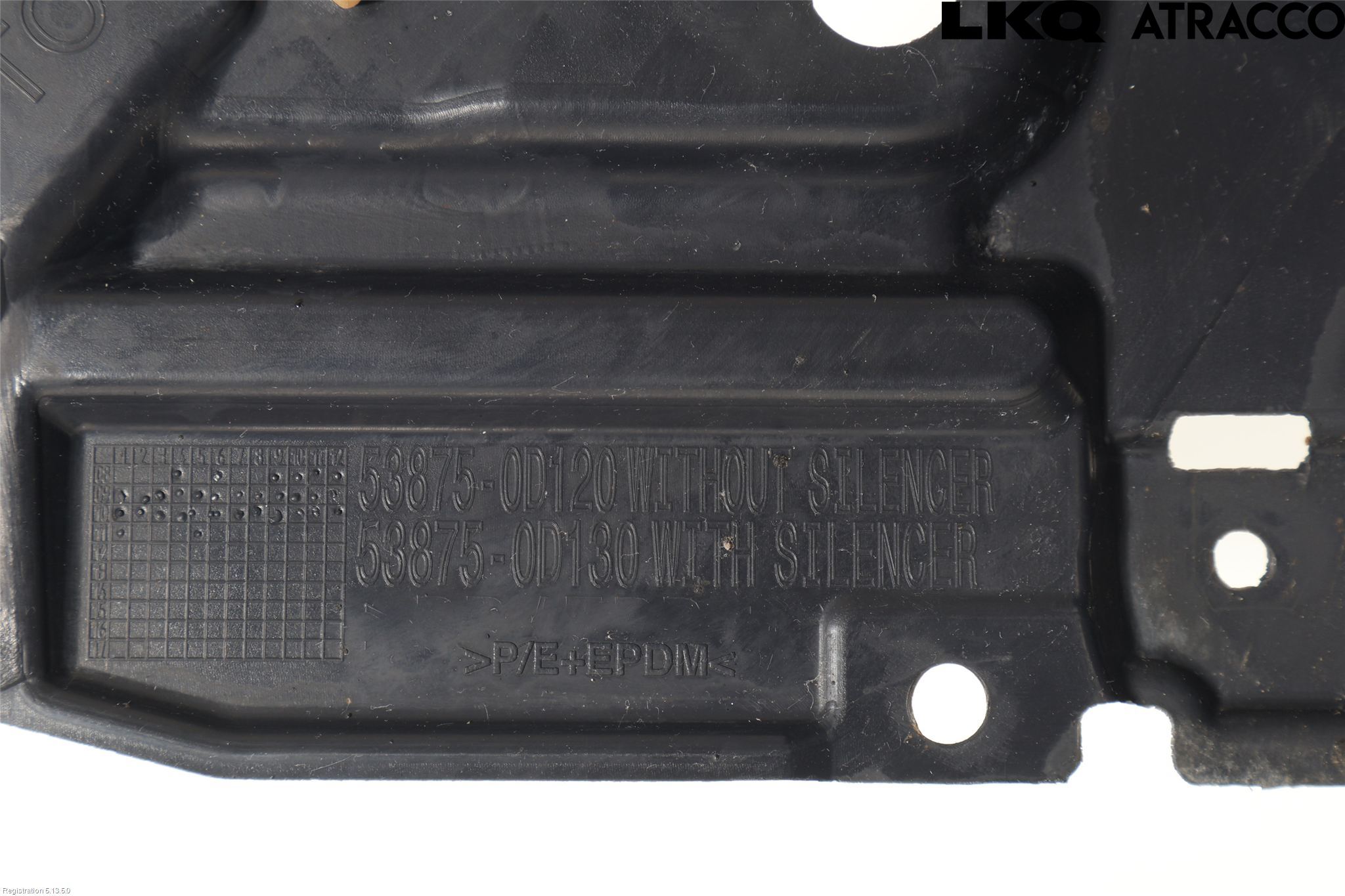 Toyota YARIS XP90 06-11 Skärm Inner