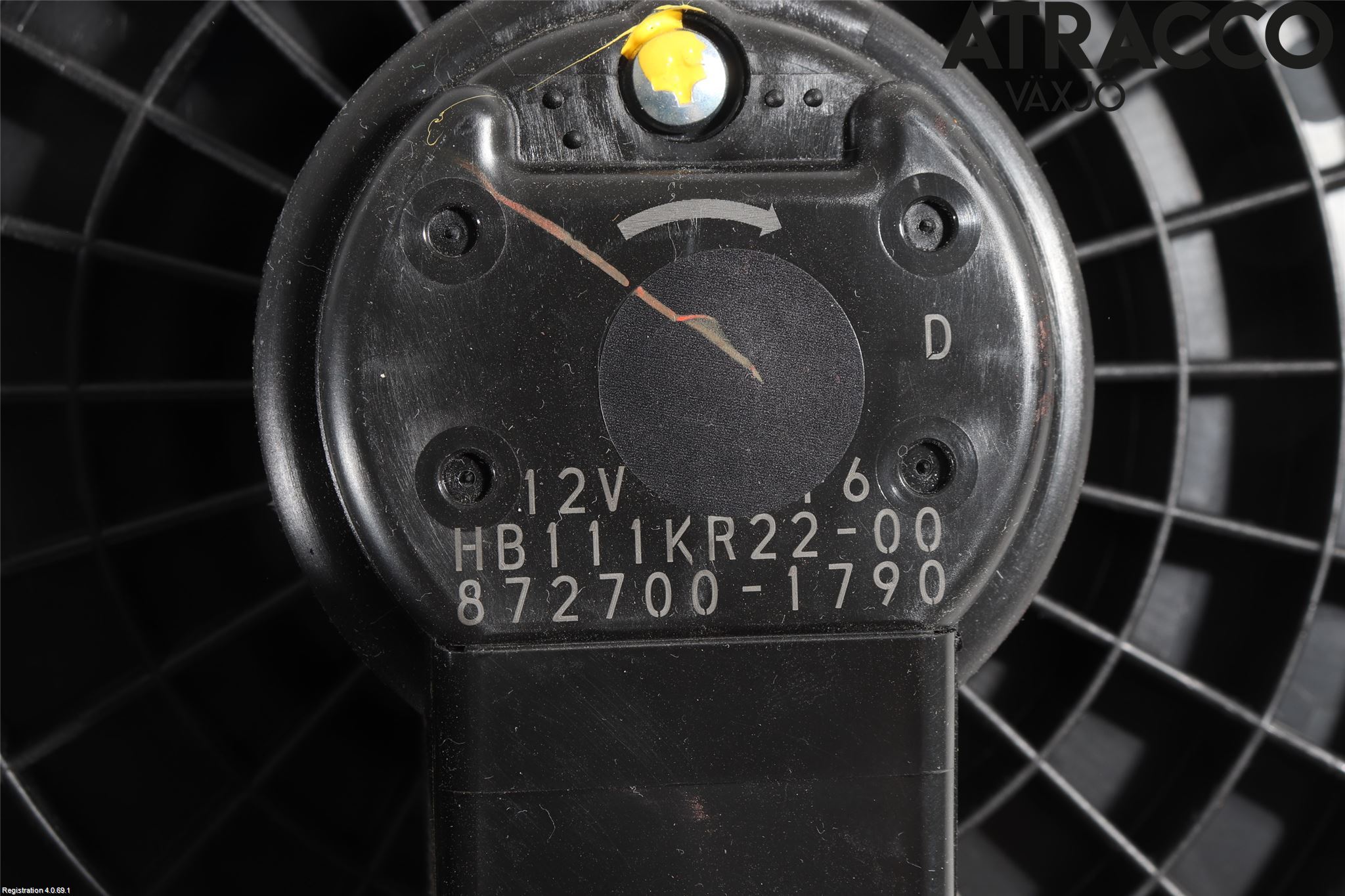 Mazda CX-3 Värmefläkt