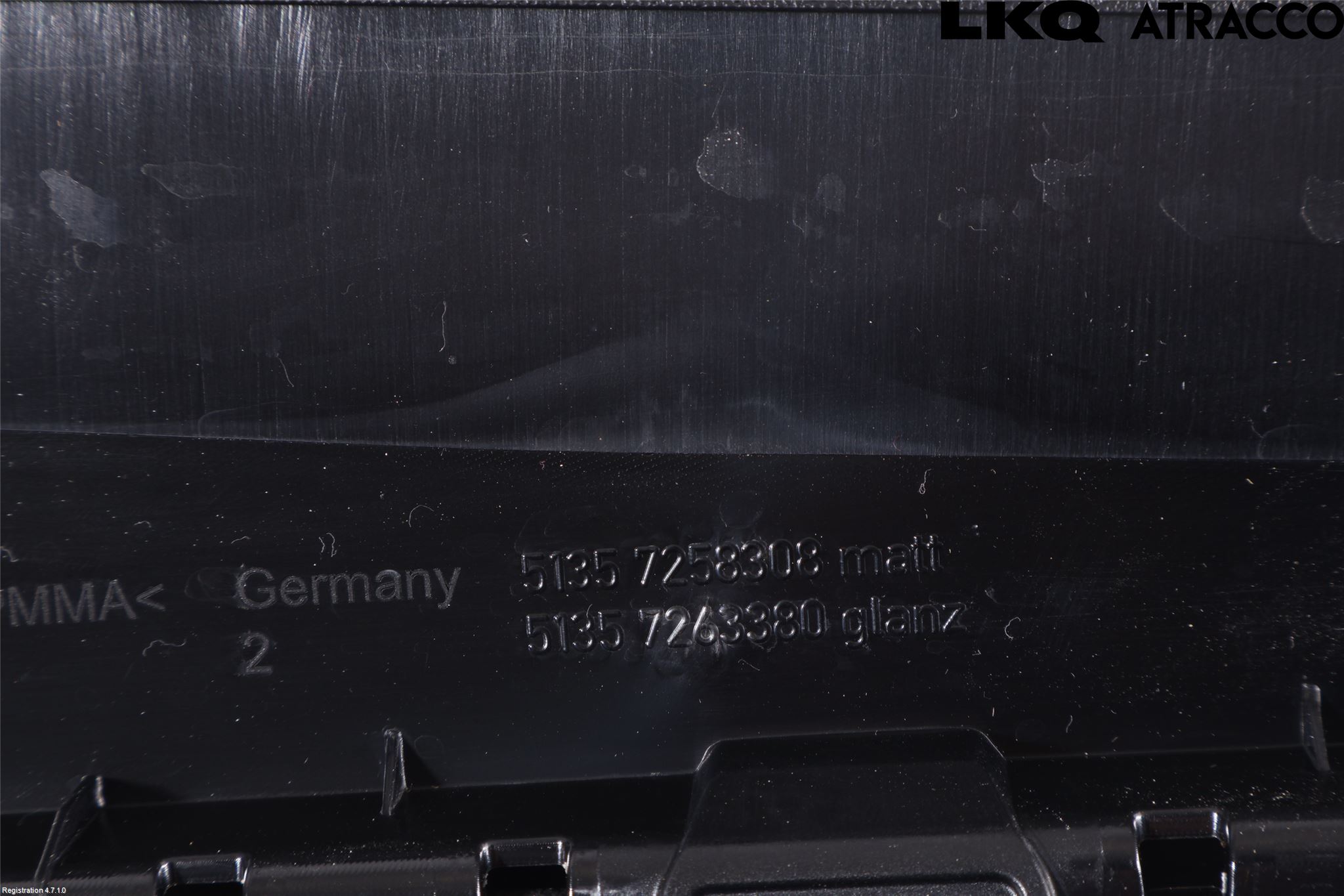 BMW 3 F30/F31/F80 12-19 Dörr Dekorlist Bak Hö