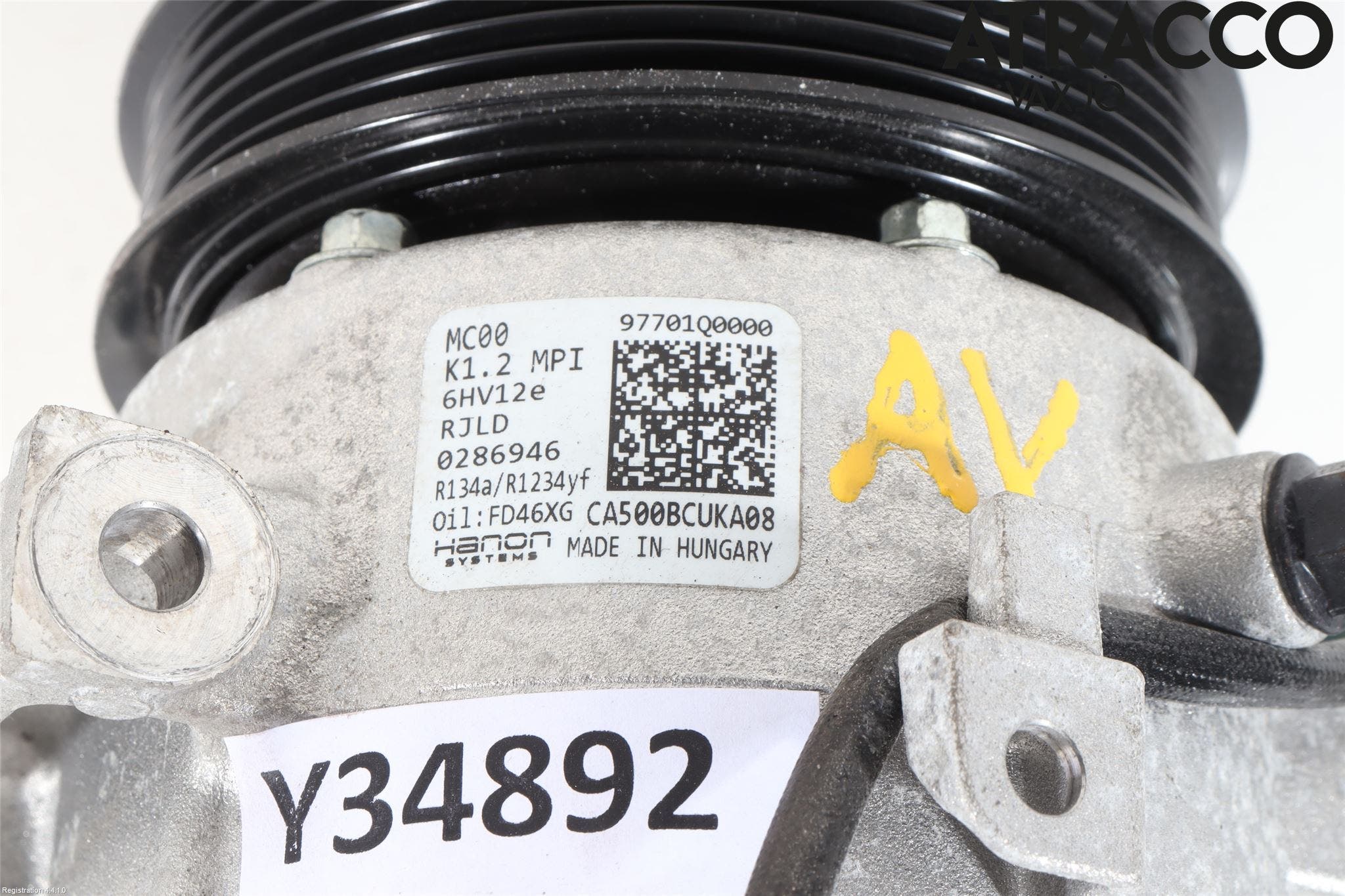 Hyundai BAYON BC3 21- Ac Kompressor