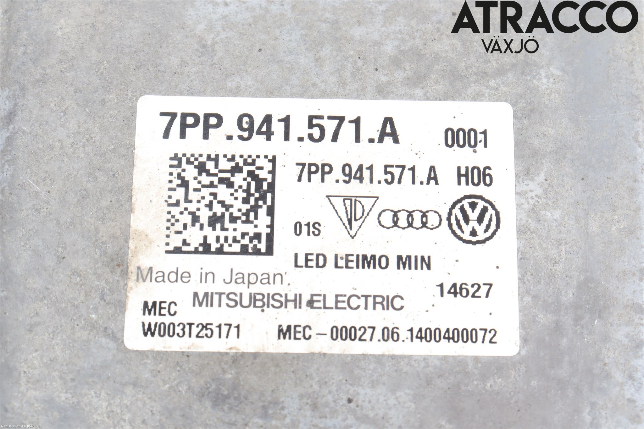 Volkswagen VW PASSAT 15-19 Styrenhet Strålkastare