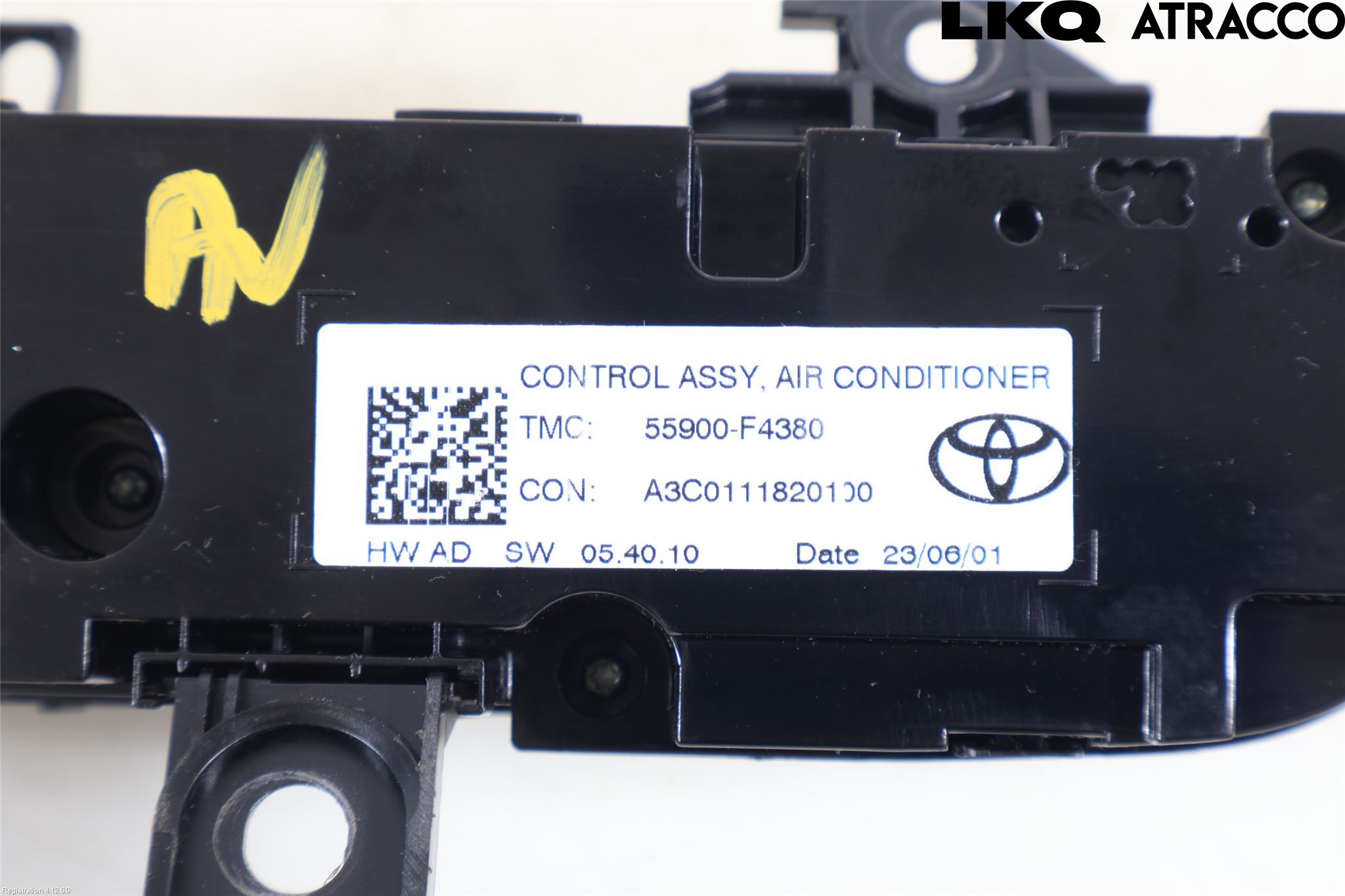Toyota C-HR 16-23 Ac Styrenhet Ac Manöveren