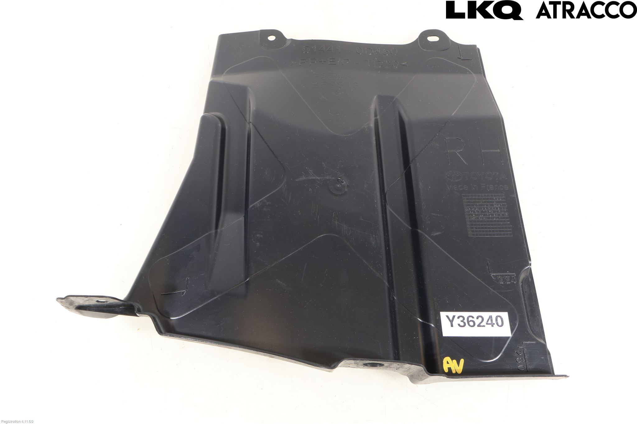 Toyota YARIS CROSS XP21 21- Hasplåt Plåt-Plast