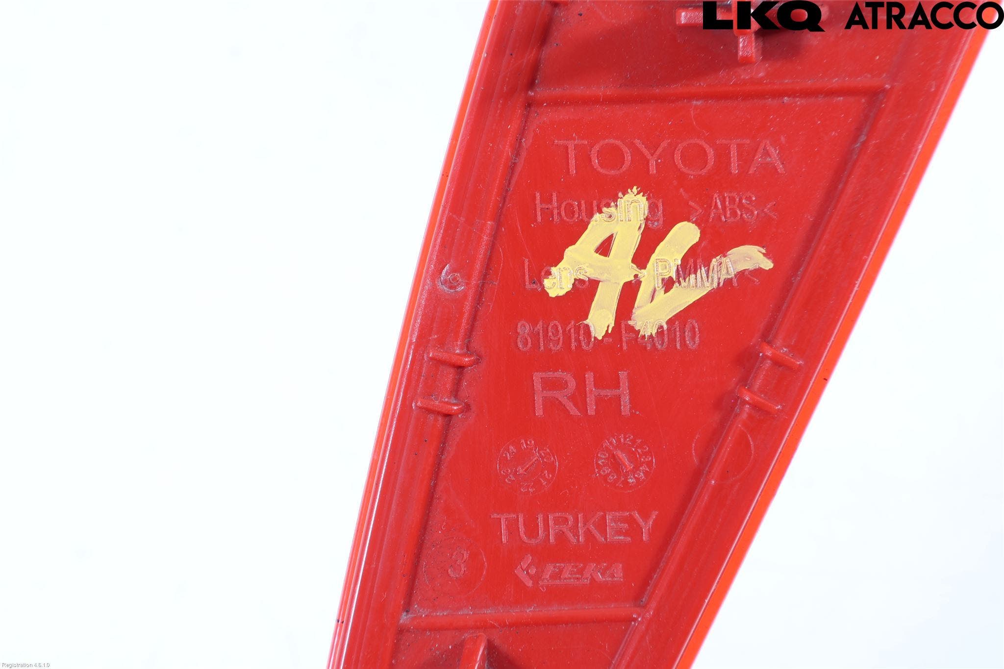 Toyota C-HR 16-23 Dimljus/Reflex Bak