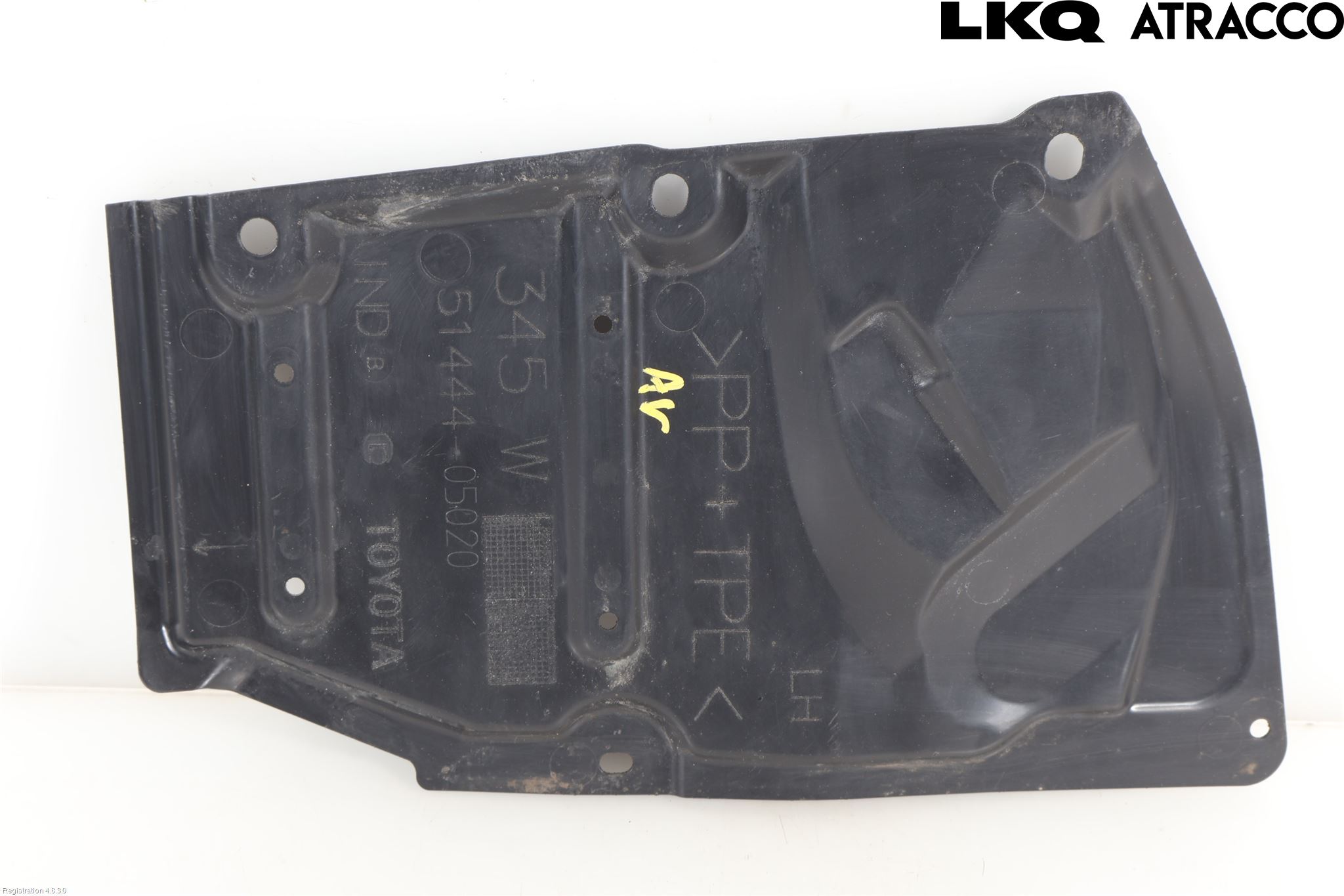 Toyota AURIS 13-19 Hasplåt Plåt-Plast