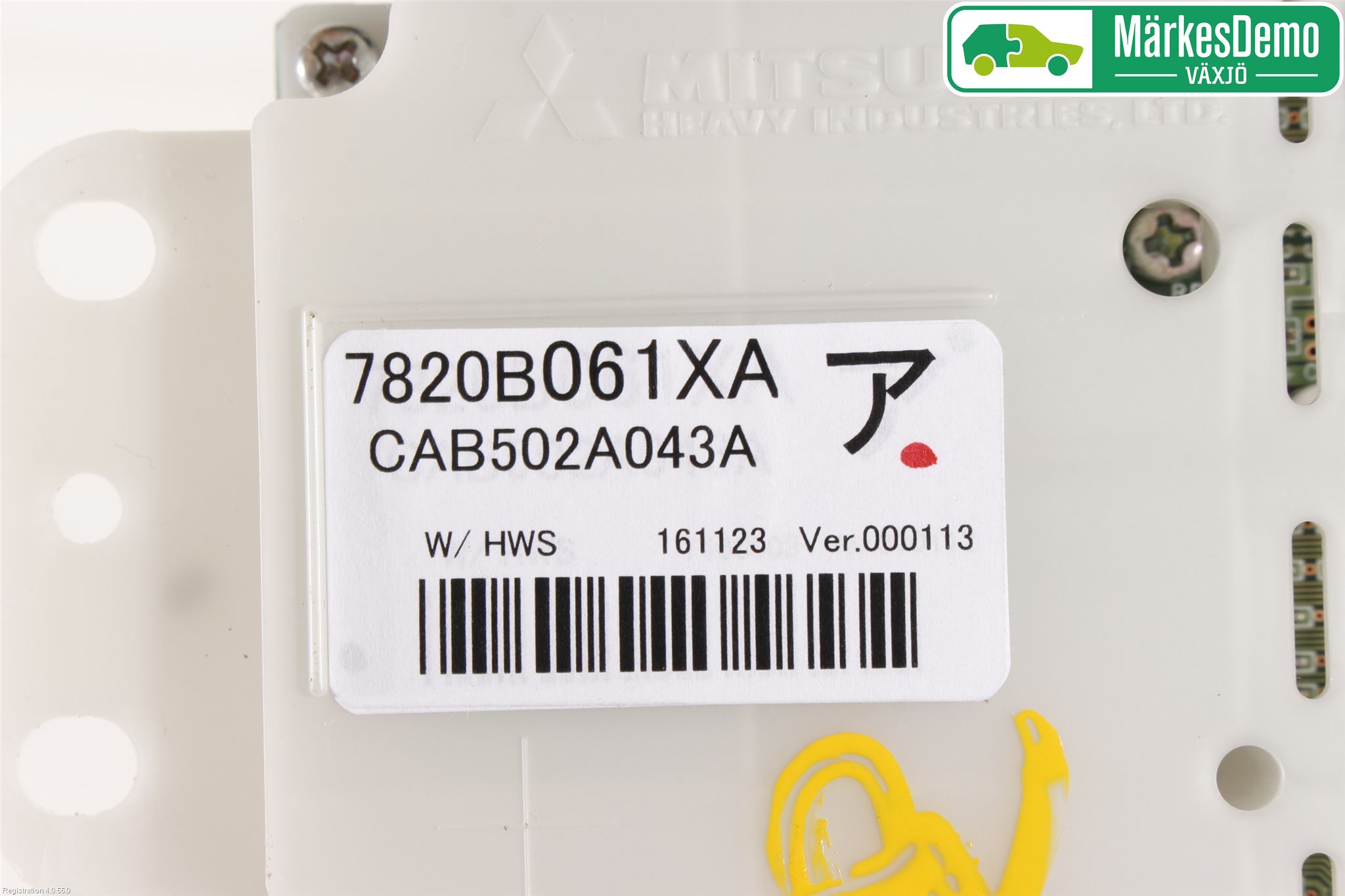 Mitsubishi OUTLANDER 13-21 Ac Styrenhet Ac Manöveren