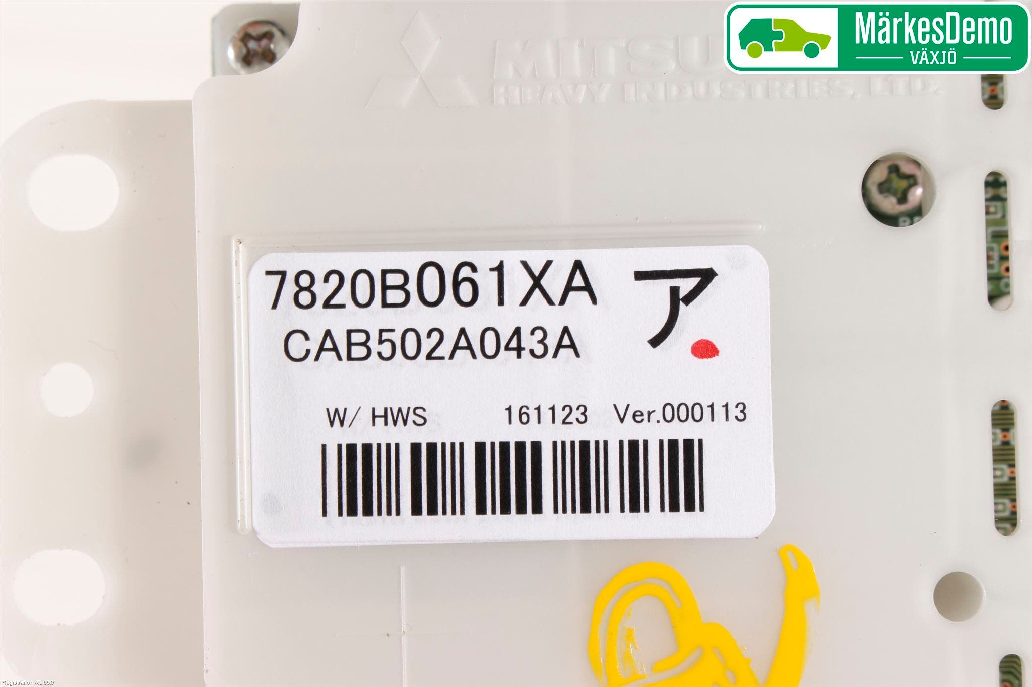 Mitsubishi OUTLANDER 13-21 Ac Styrenhet Ac Manöveren