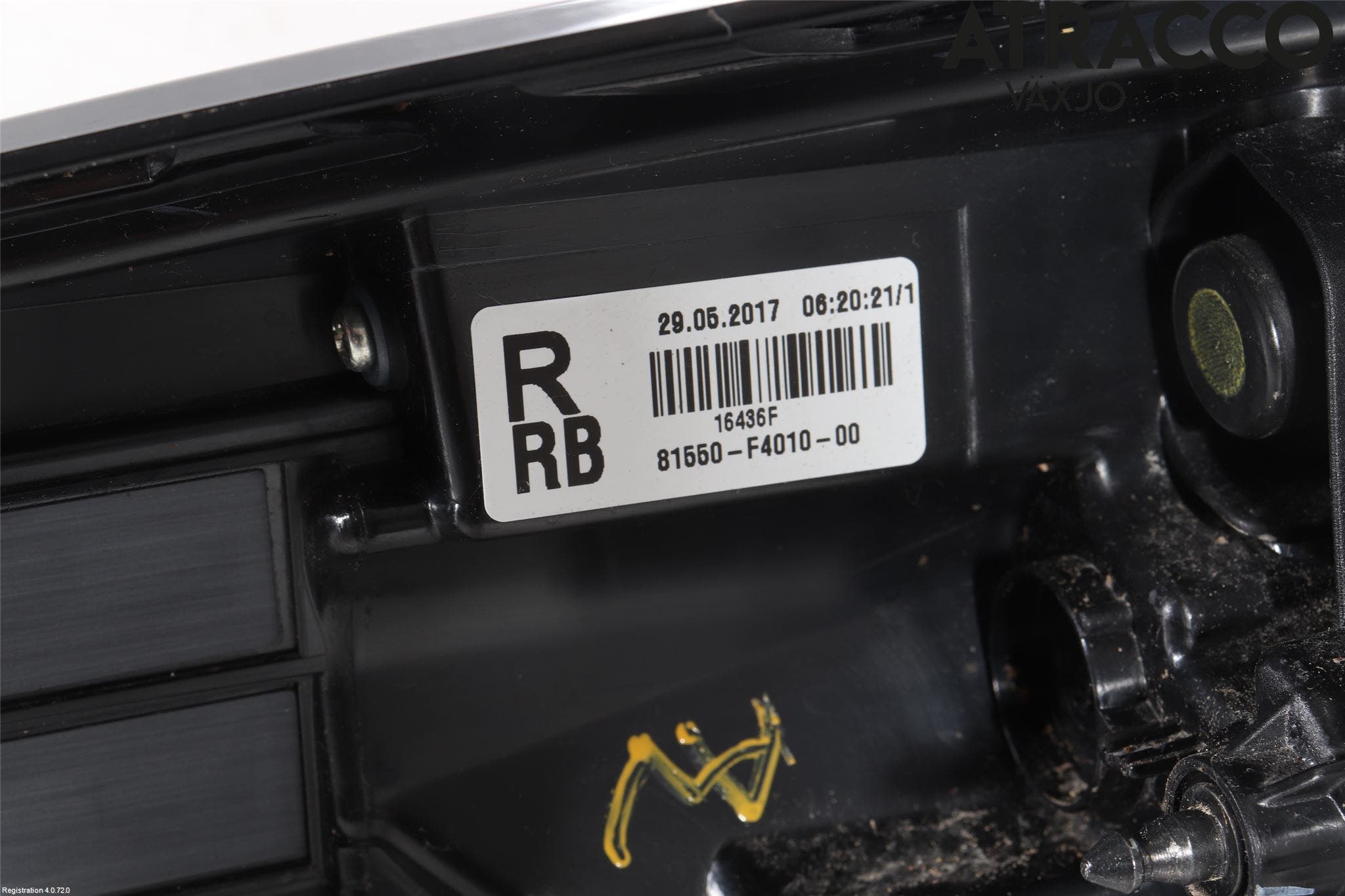 Toyota C-HR 16-23 Bakljus Höger