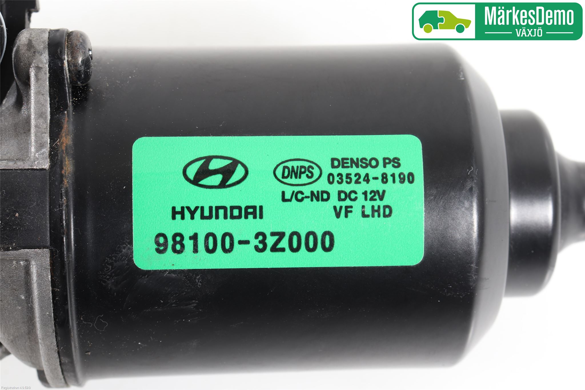 Hyundai i40 08-15 Torkarmotor Vindruta