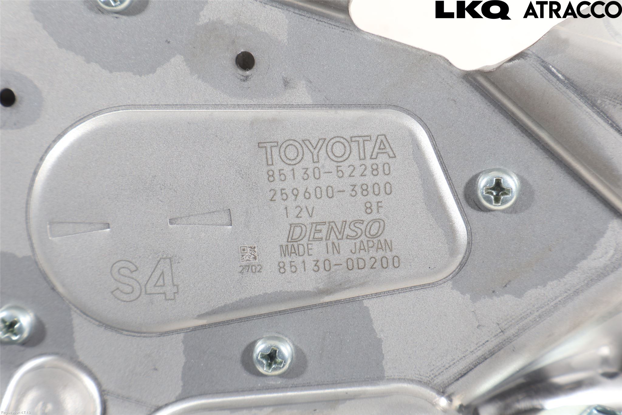 Toyota YARIS CROSS XP21 21- Torkarmotor Baklucka