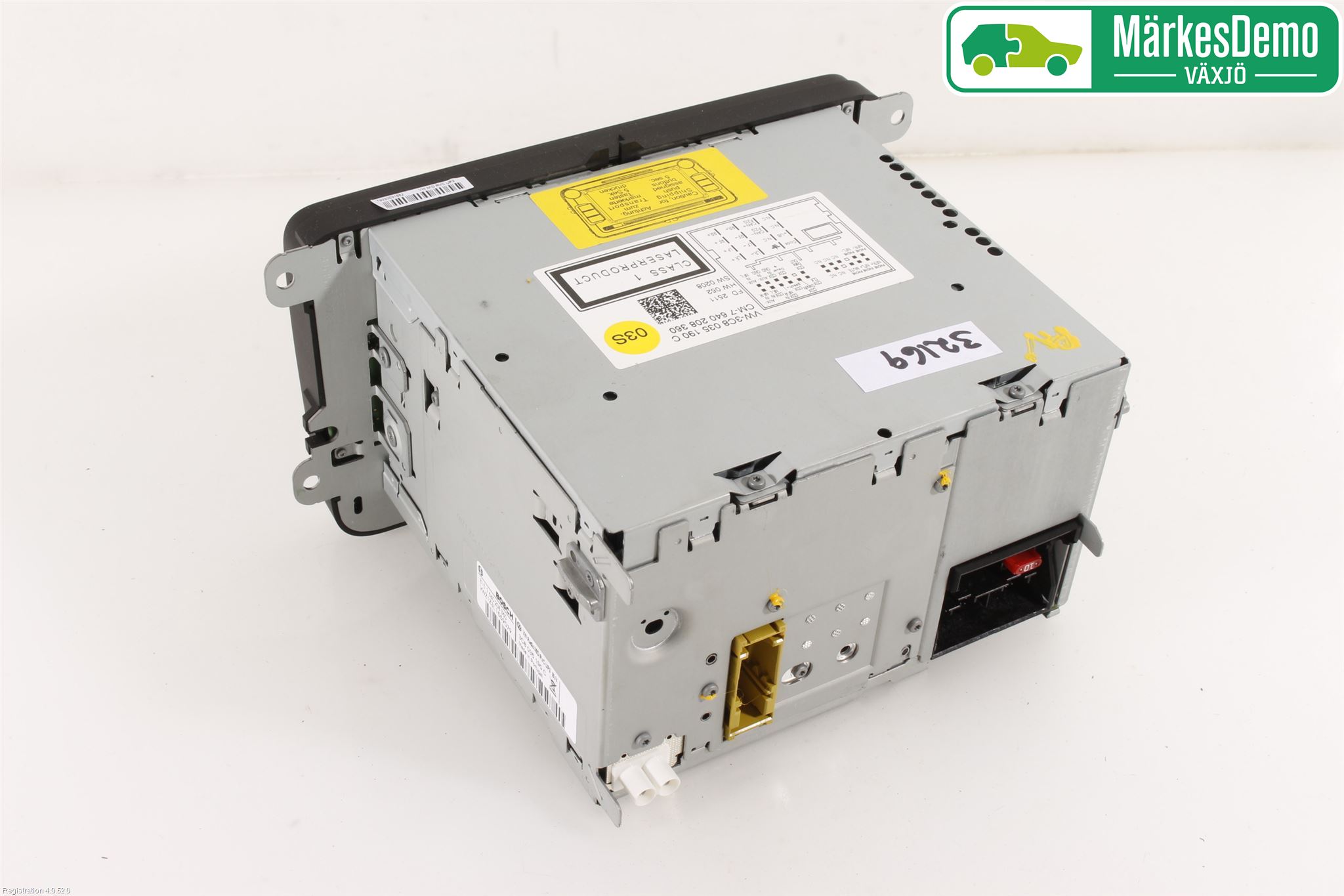 Volkswagen VW GOLF VI 09-13 Cd Radio - Multimediapanel