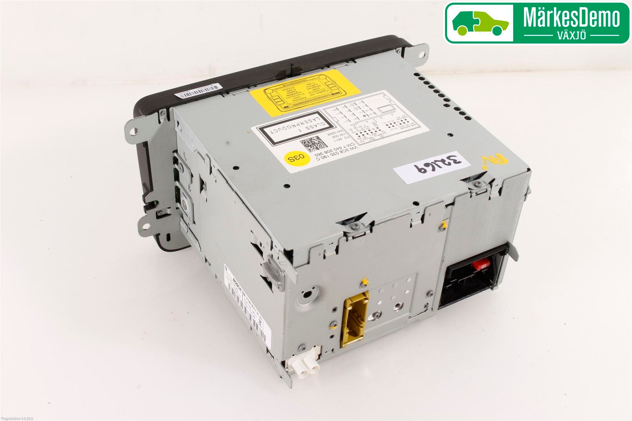 Volkswagen VW GOLF VI 09-13 Cd Radio - Multimediapanel