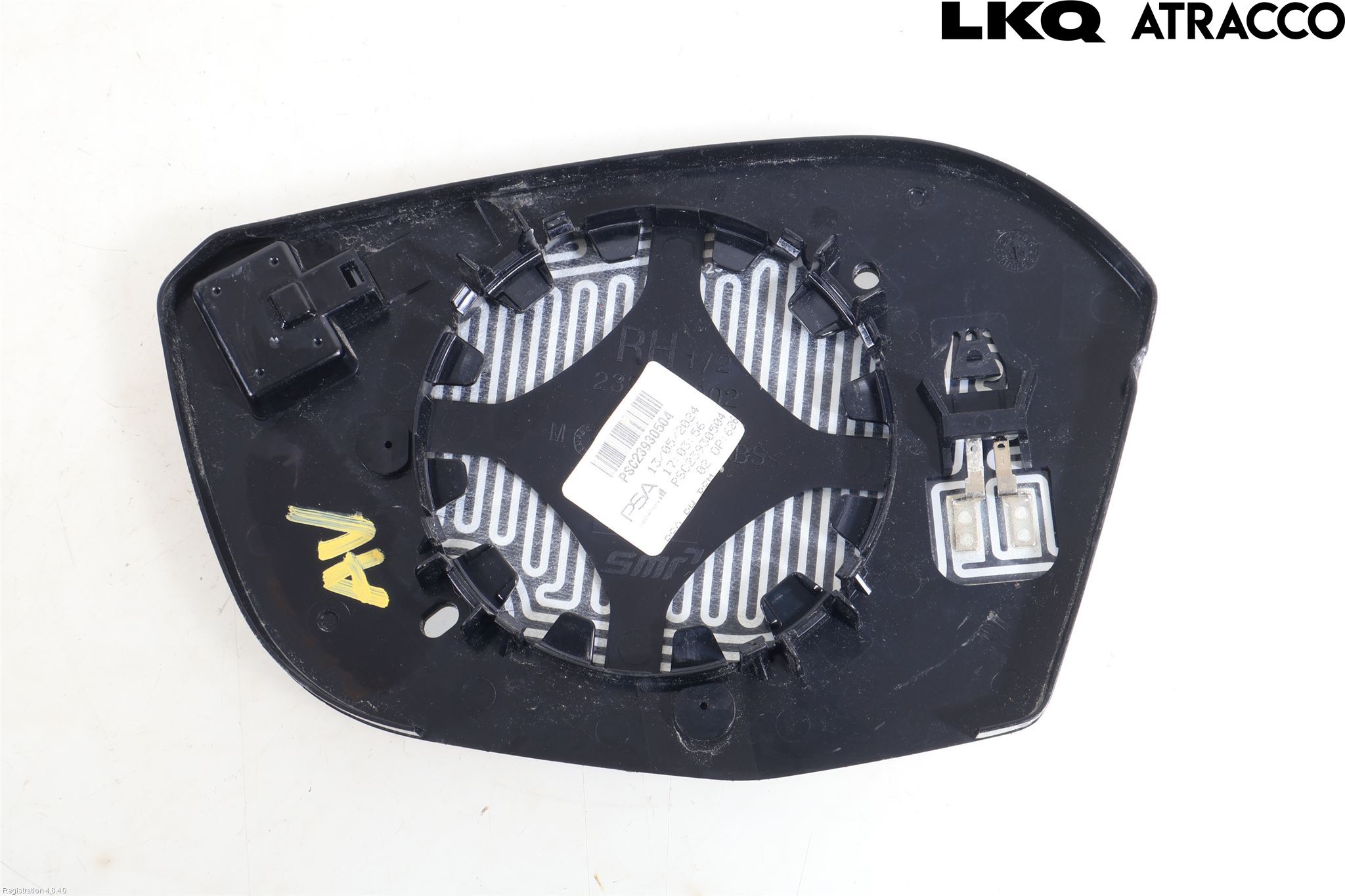 Peugeot 408 22- Spegelglas Hö