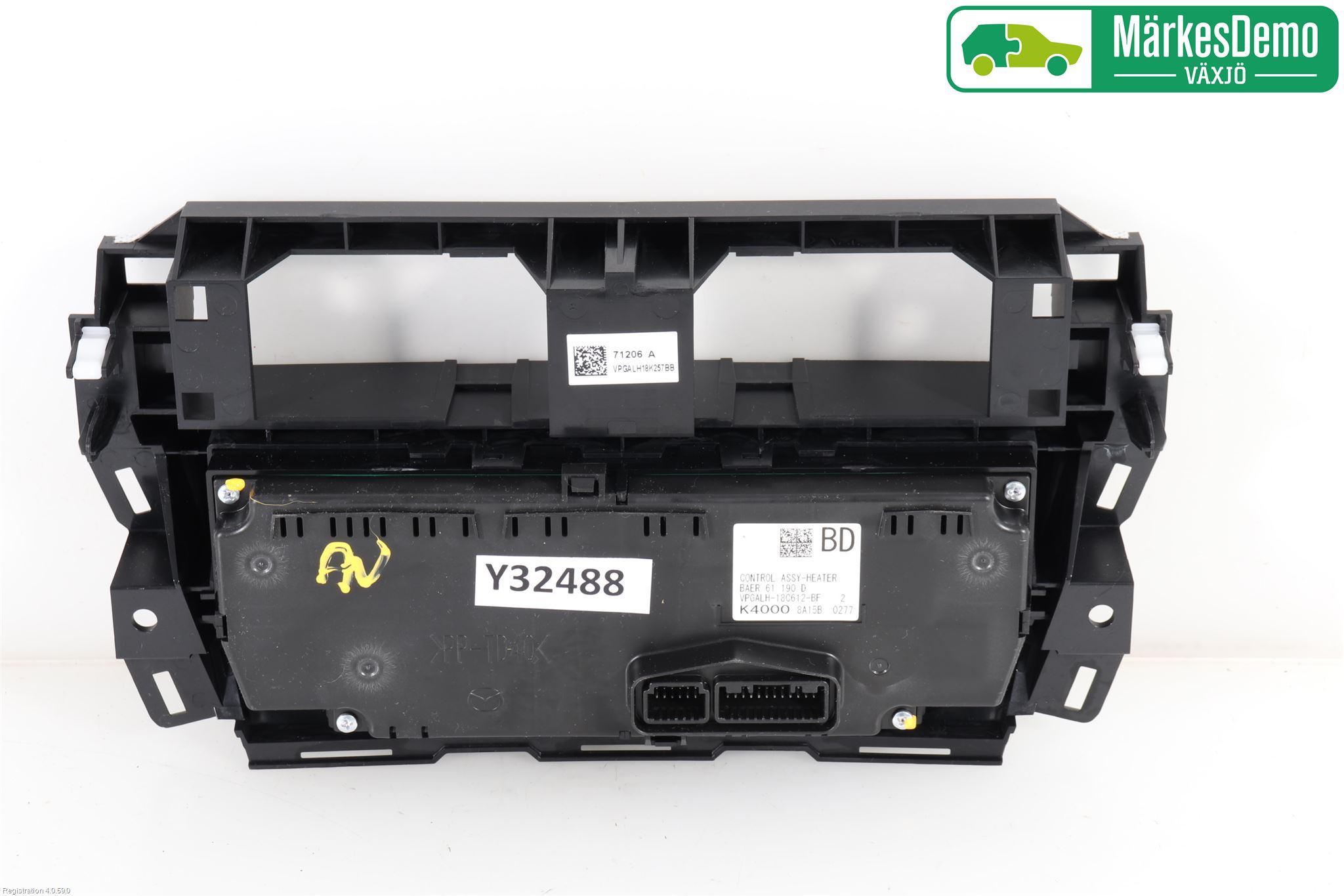 Mazda 3 III 14-19 Ac Styrenhet Ac Manöveren