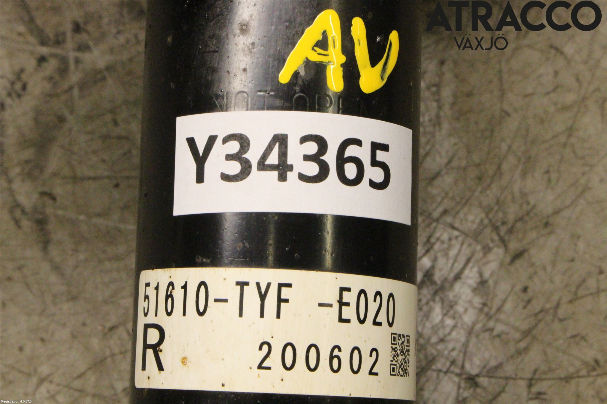 Honda E 20-23 Fjäderben Fram Höger