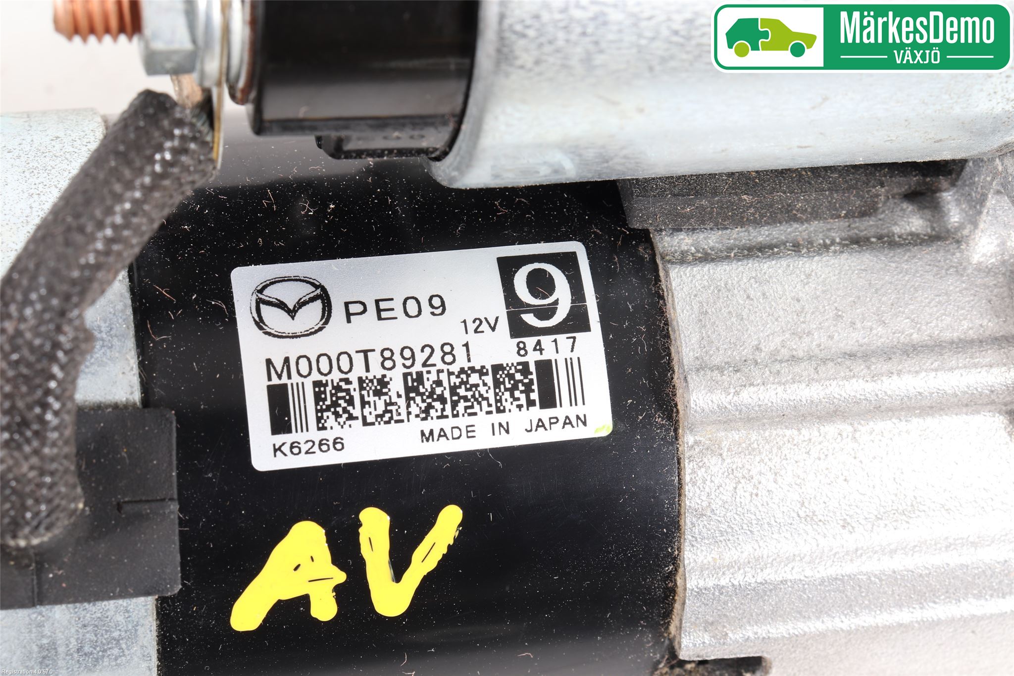 Mazda 3 III 14-19 Startmotor