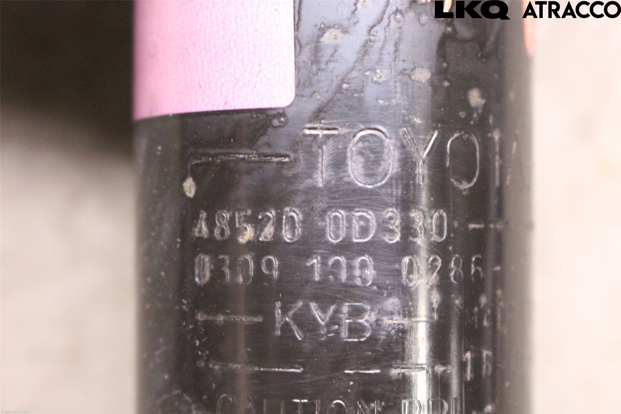 Toyota YARIS XP130 15-20 Fjäderben Fram Vänster