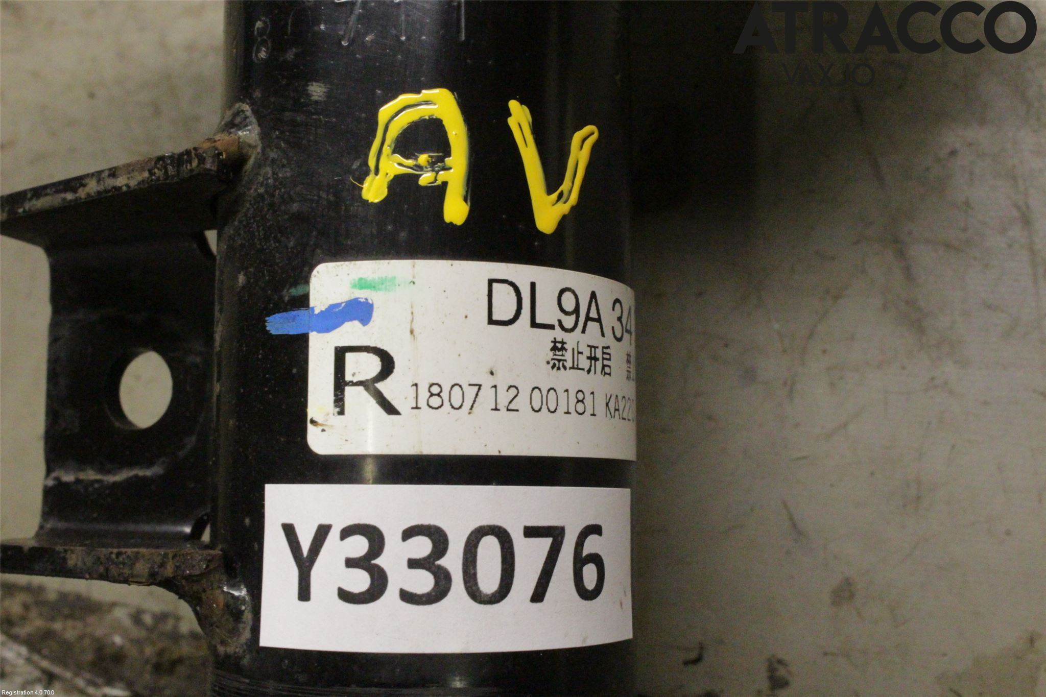 Mazda CX-3 Fjäderben Fram Höger