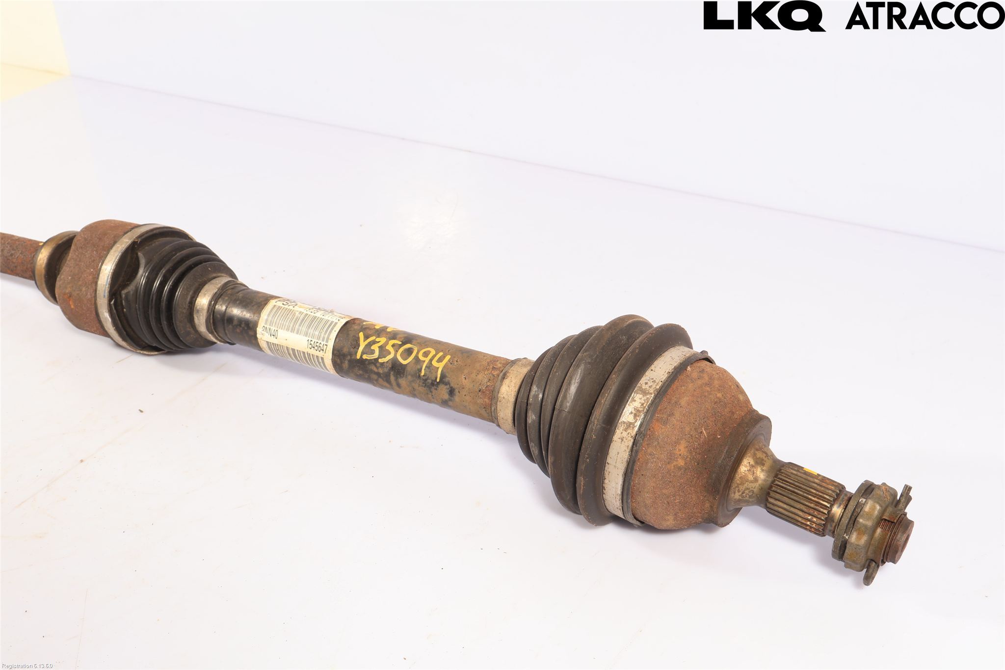 Citroen BERLINGO 08-18 Drivaxel Fram Höger