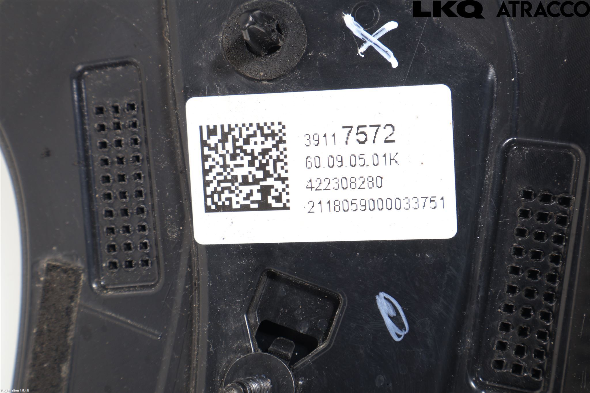 Opel ASTRA K 16-22 Spoiler Baklucka