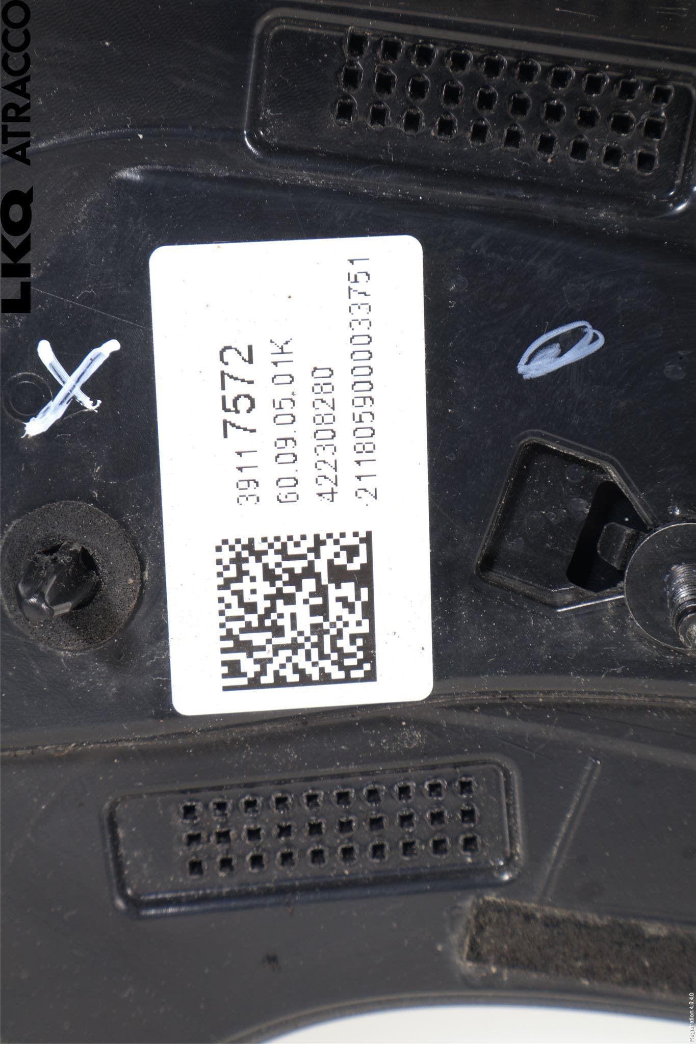 Opel ASTRA K 16-22 Spoiler Baklucka