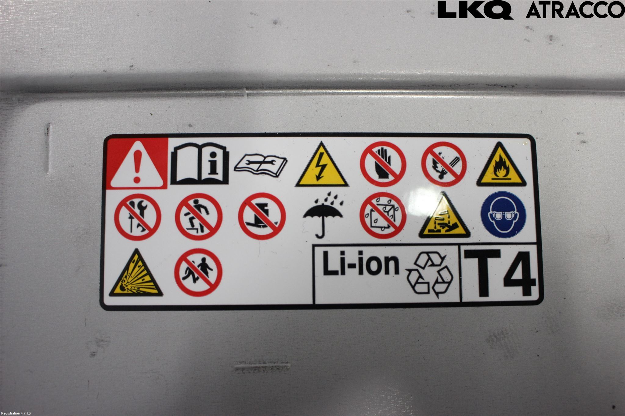 Toyota YARIS XP21 20- Batteri Högspänning