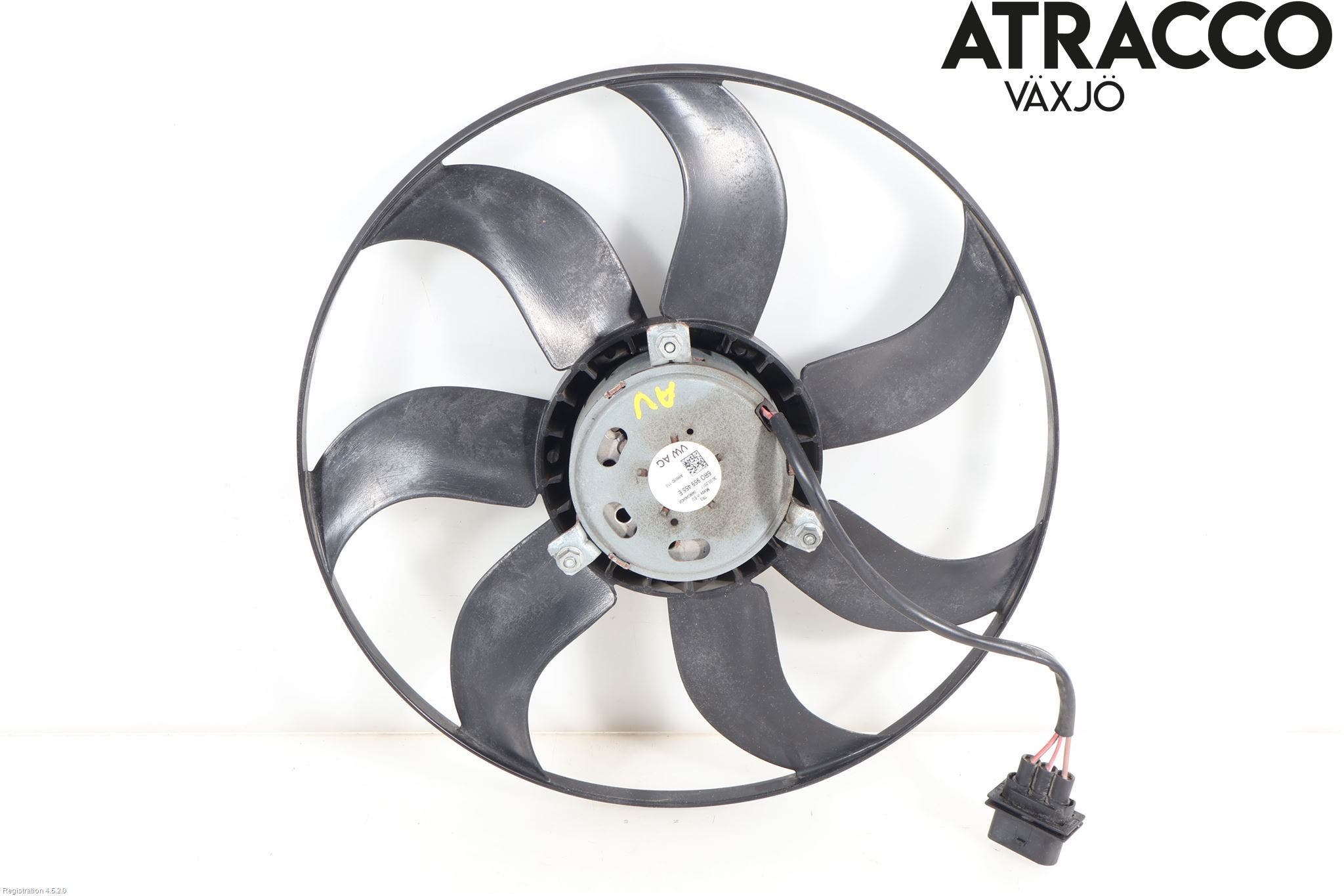 Volkswagen VW POLO 10-17 Kylfläkt-Vinge