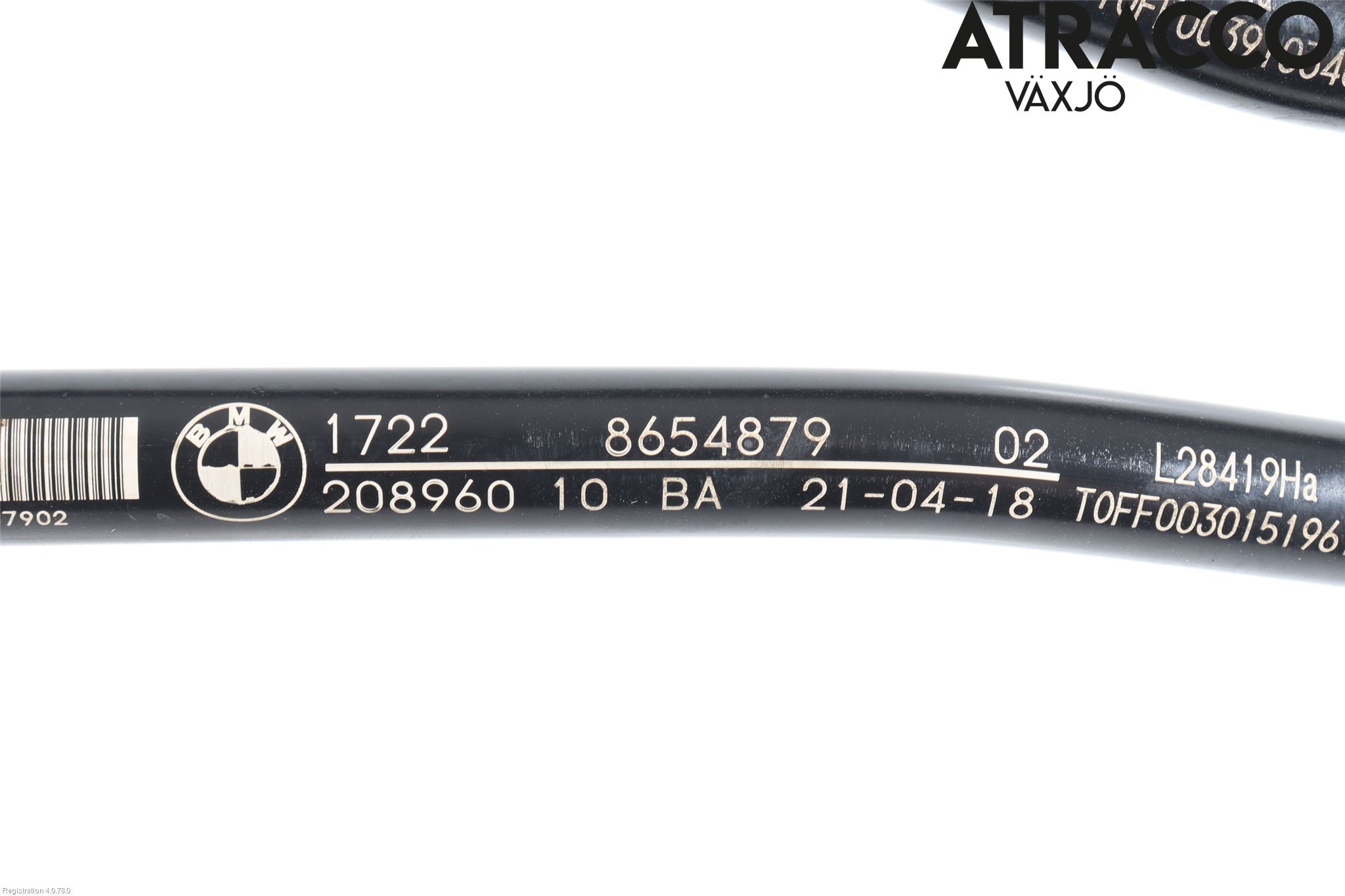 BMW 5 G30/G31/F90 17-23 Växellåda Oljerör-Slang