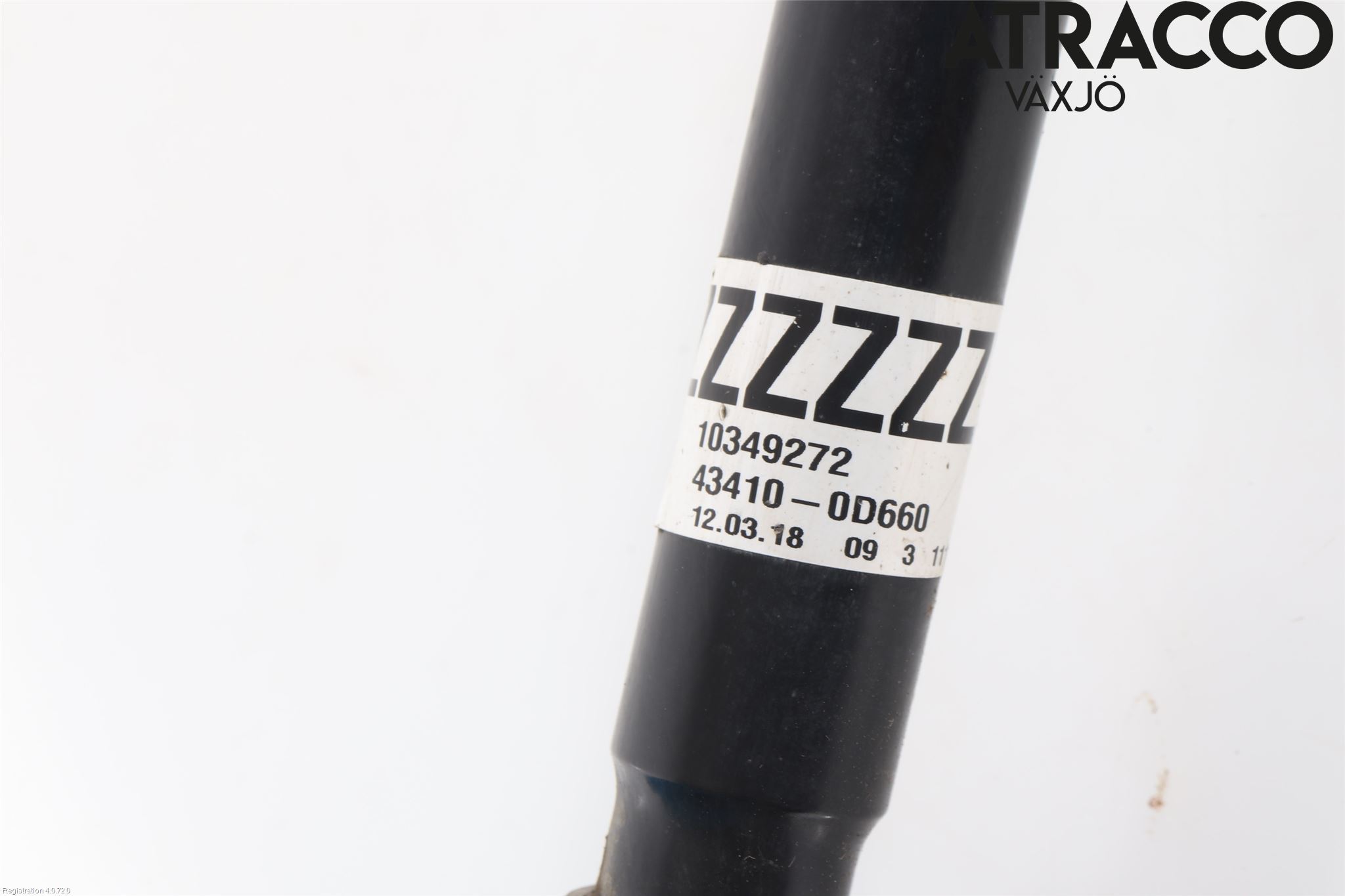 Toyota YARIS XP130 15-20 Drivaxel Fram Höger