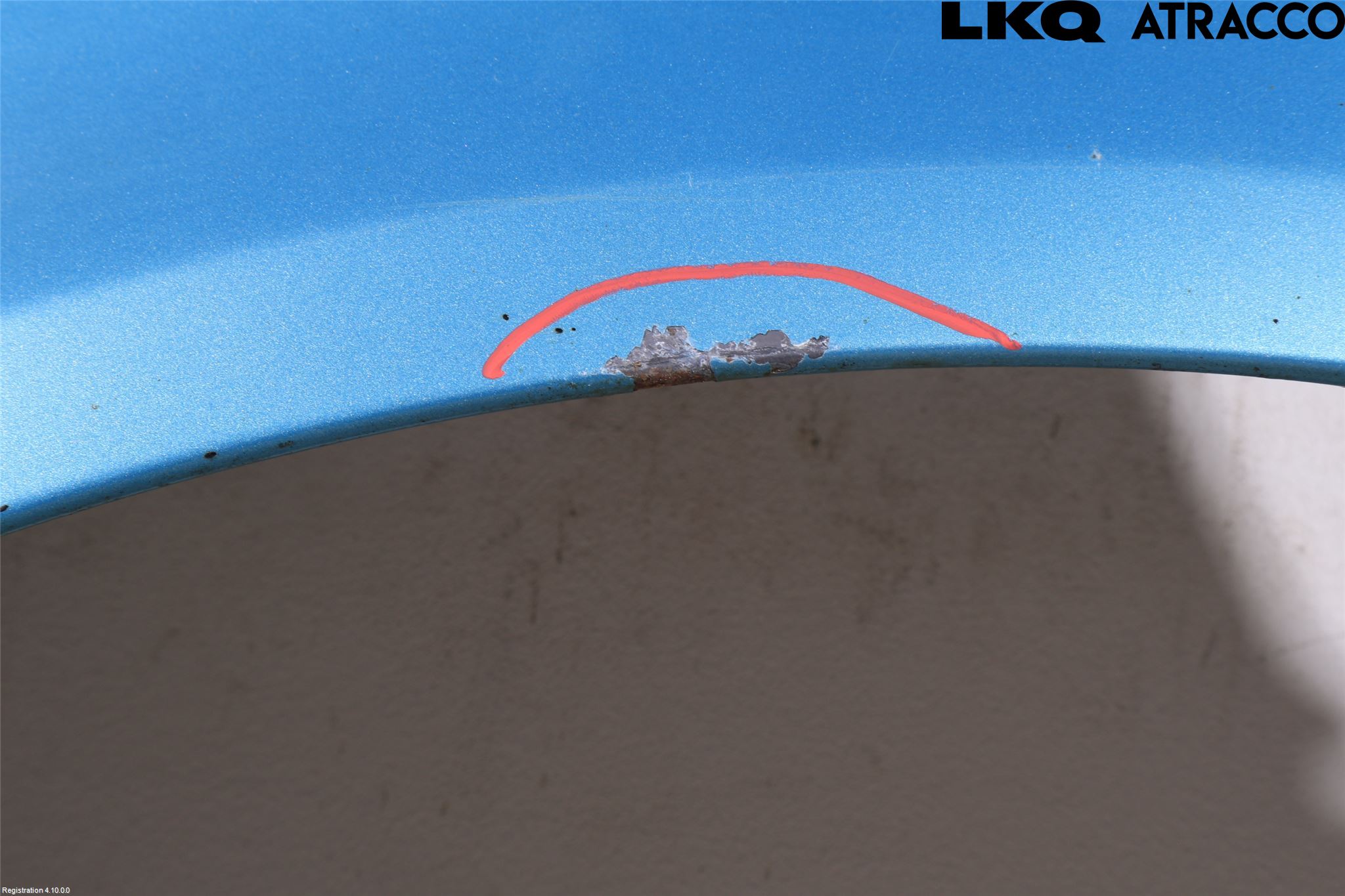 Opel CORSA D 07-14 Skärm Fram Vänster