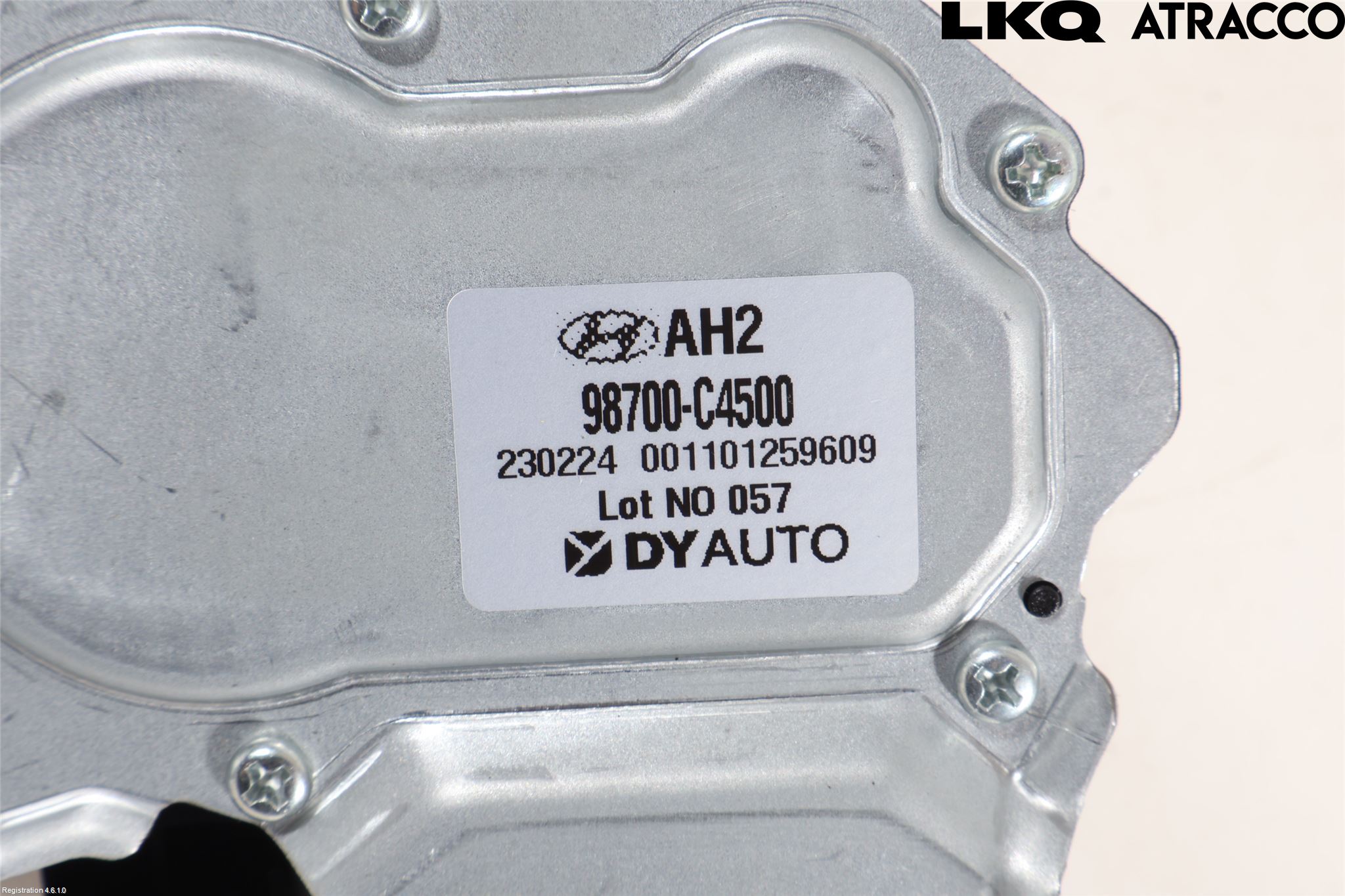 Hyundai i10 LA 20- Torkarmotor Baklucka