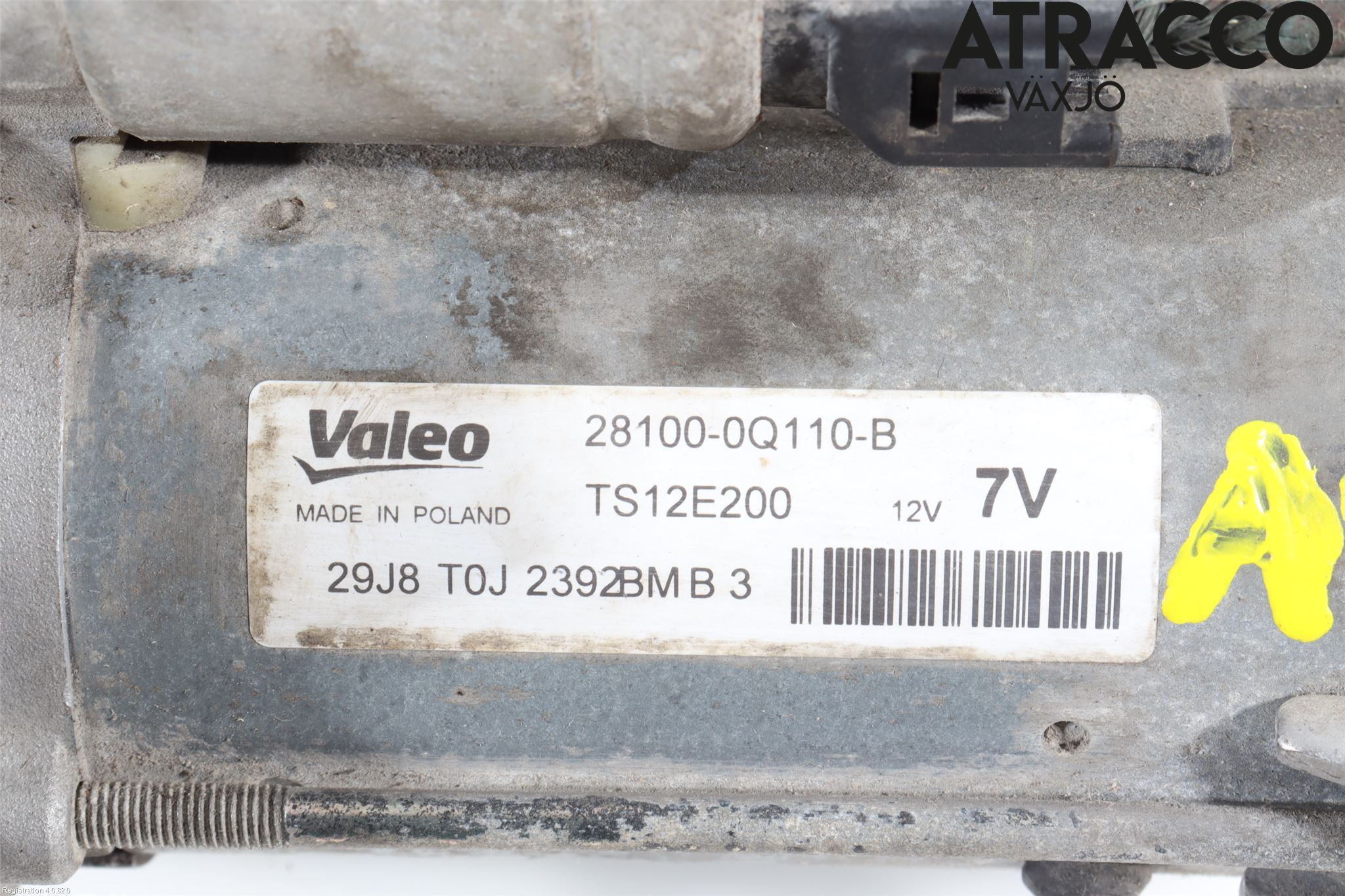 Toyota AYGO 15-21 Startmotor