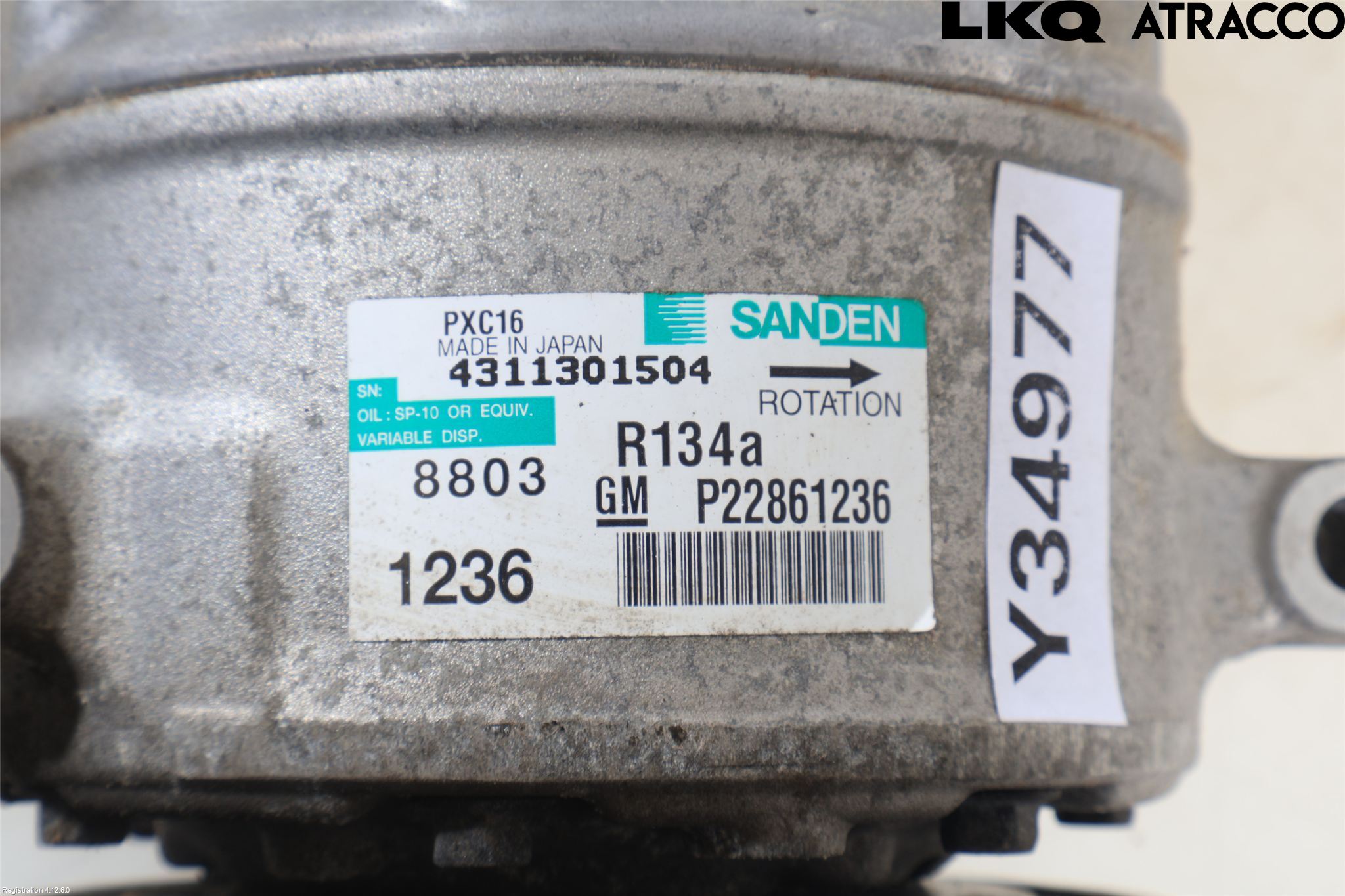 Opel INSIGNIA 09-16 Ac Kompressor