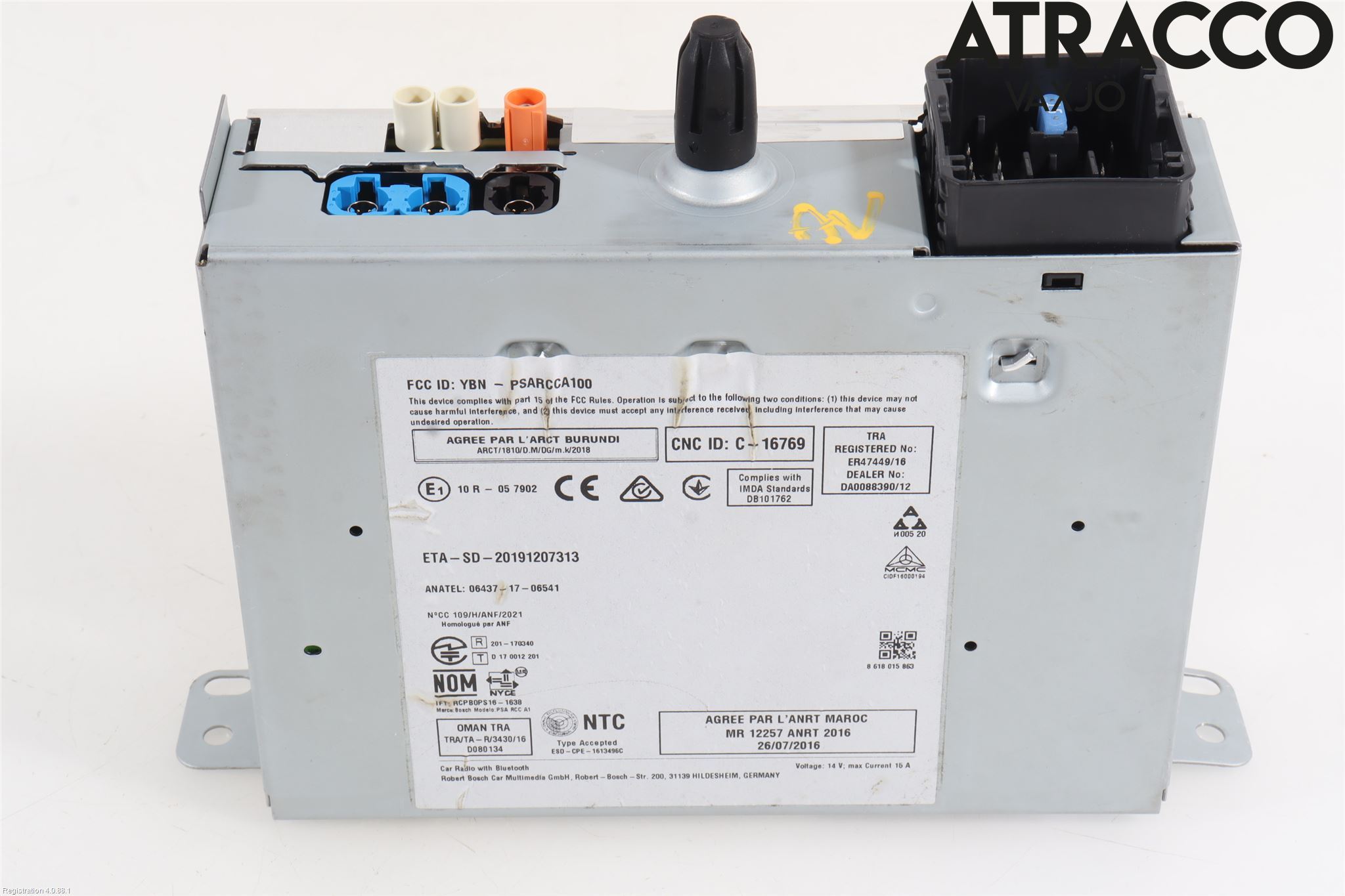 Peugeot 208/E-208 20- Cd Radio - Multimediapanel