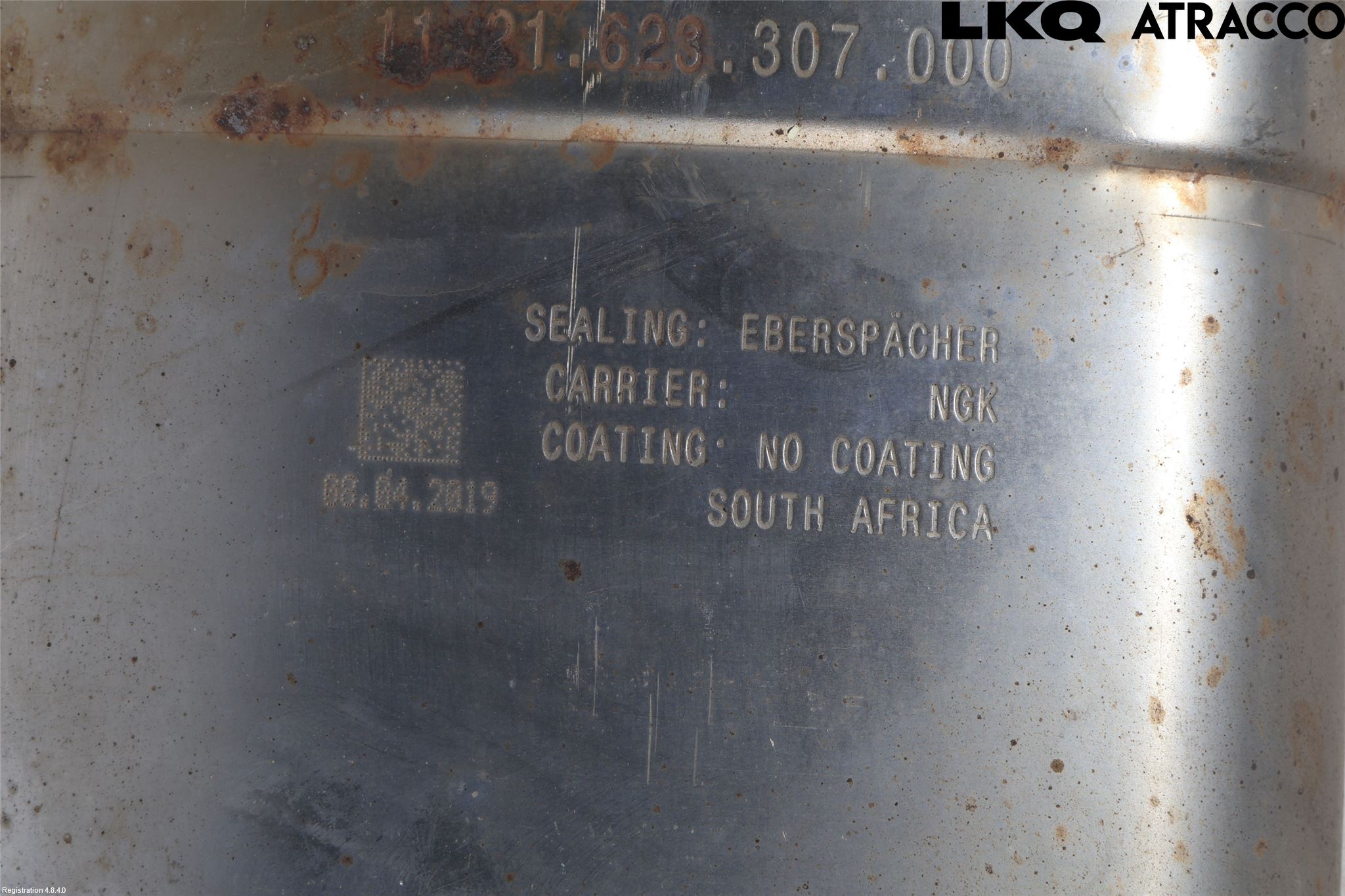 BMW X3 G01 18- Avgasrör Främre-Mitt-Bak