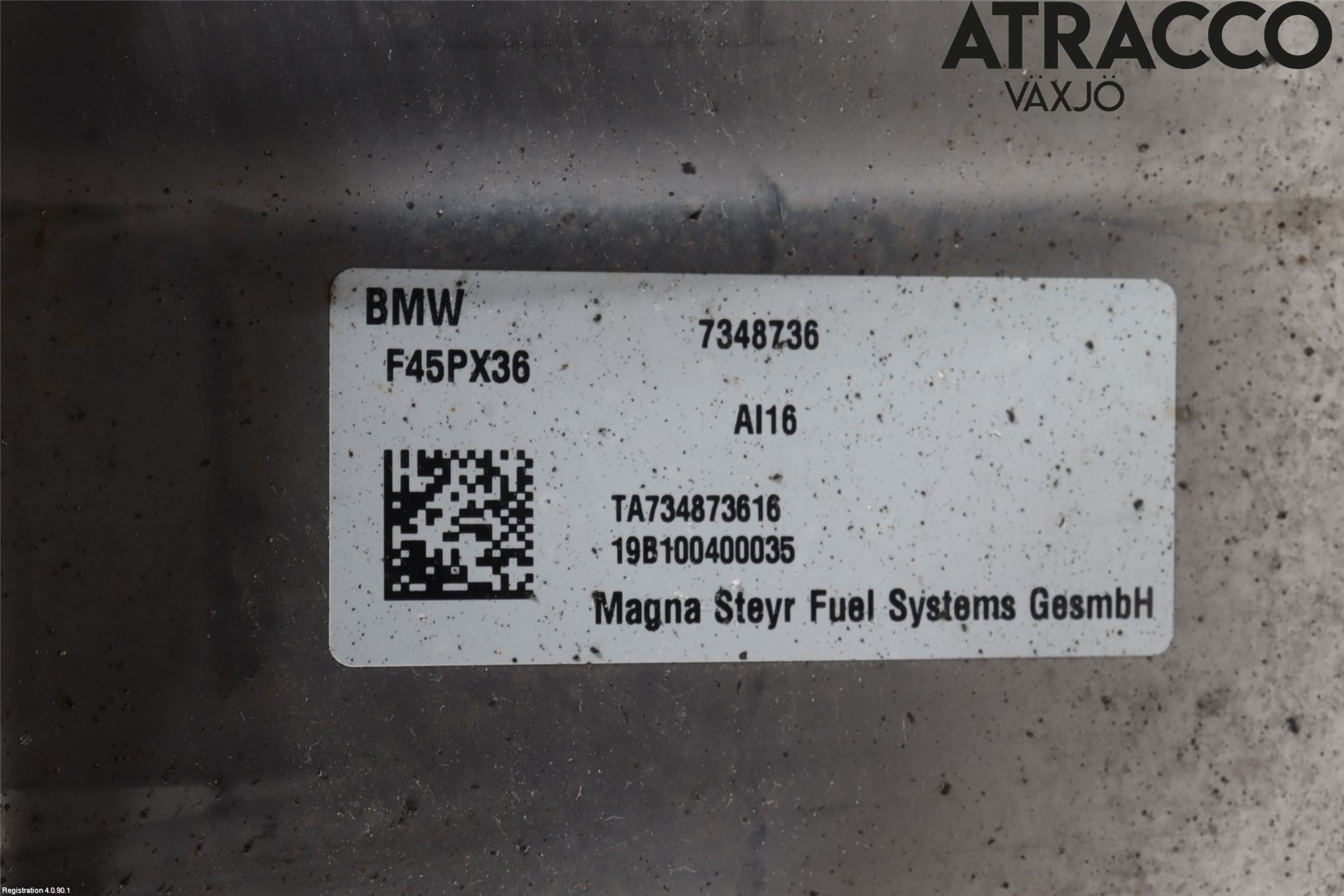 BMW 2 F45 Active Tourer 14-21 Bränsletank Insprutning