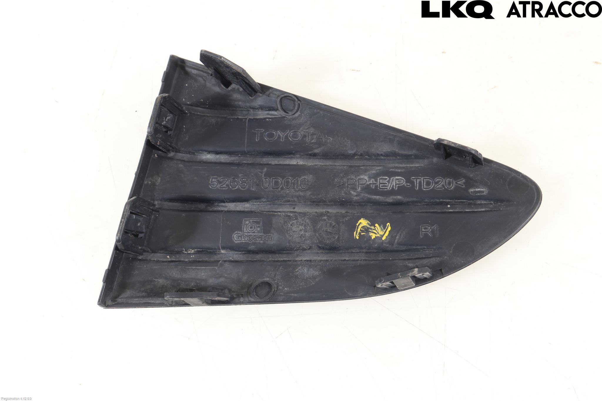 Toyota YARIS XP130 15-20 Stötfångardel Bak Hö