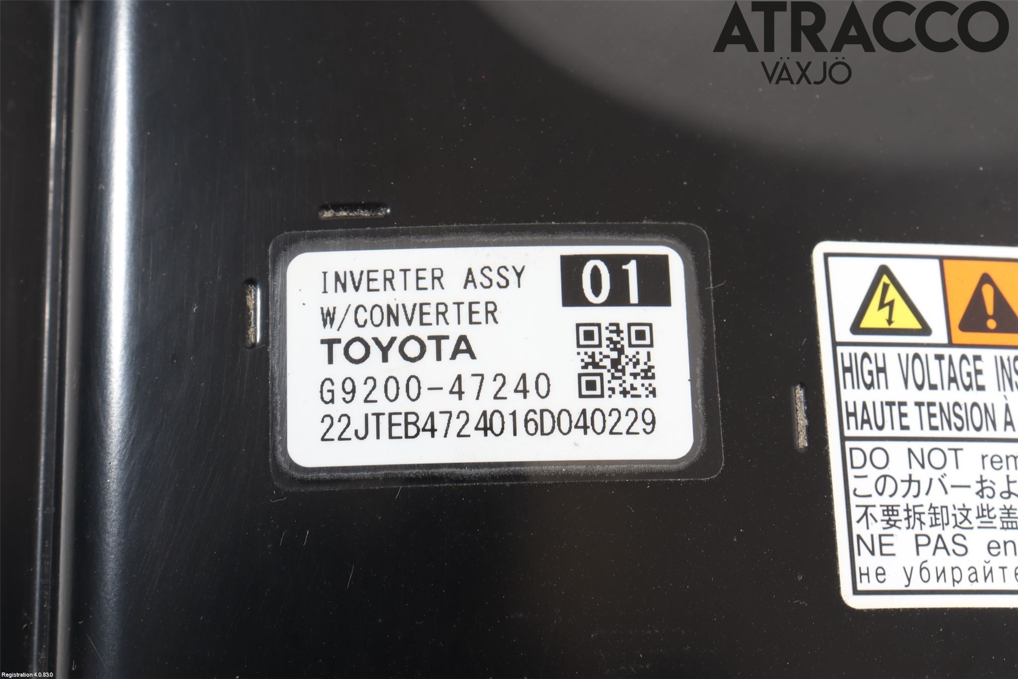 Toyota PRIUS (ZVW50) 16-21 Hybridconverter