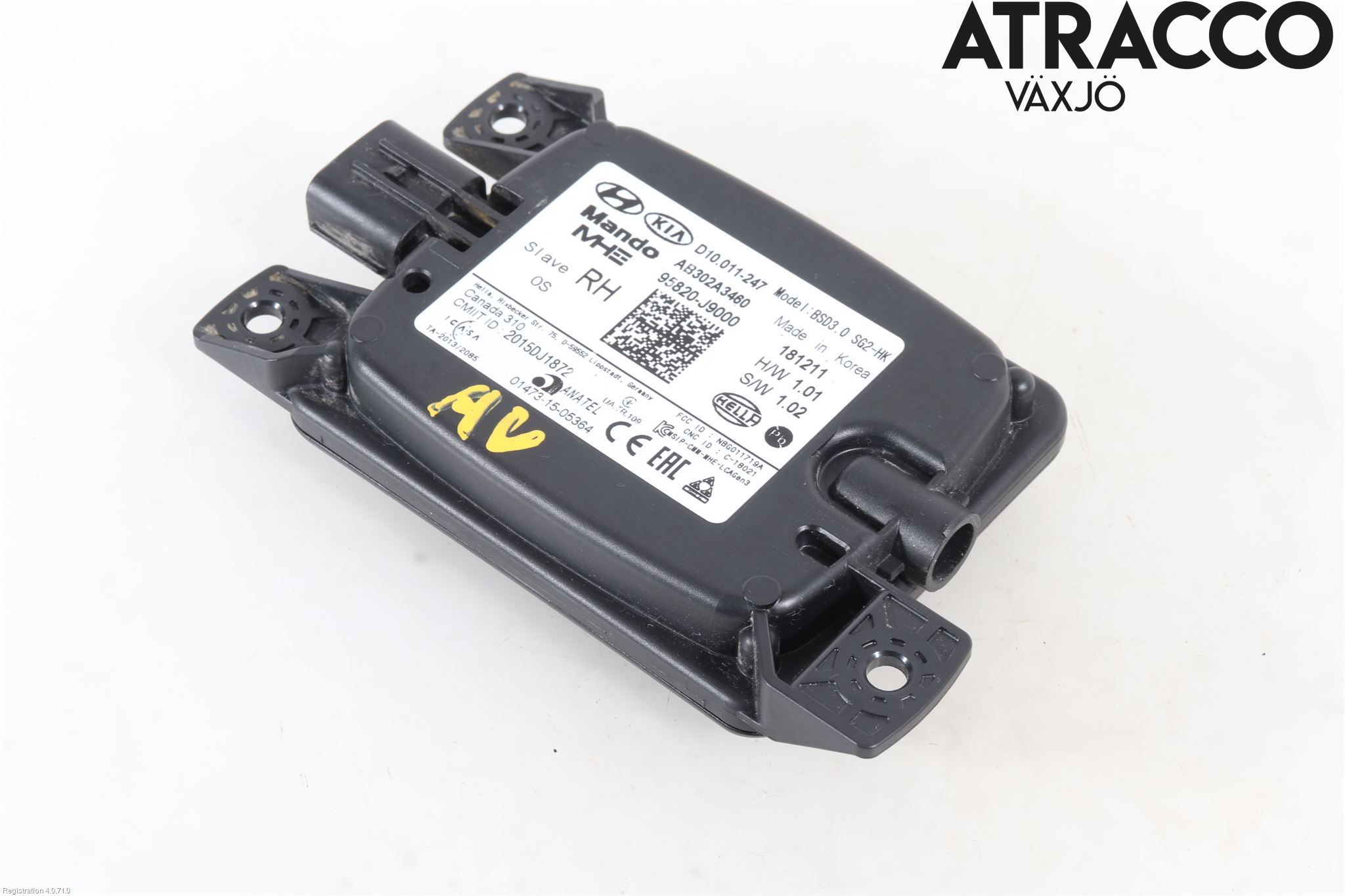 Hyundai KONA/ELECTRIC OS 18-23 Sensor Aktivt Kollisionsskydd