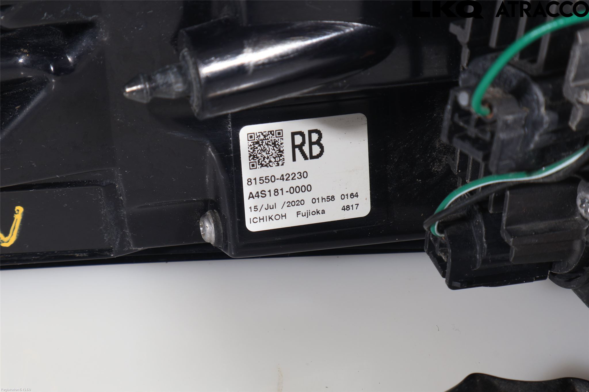 Toyota RAV4 19- Bakljus Höger