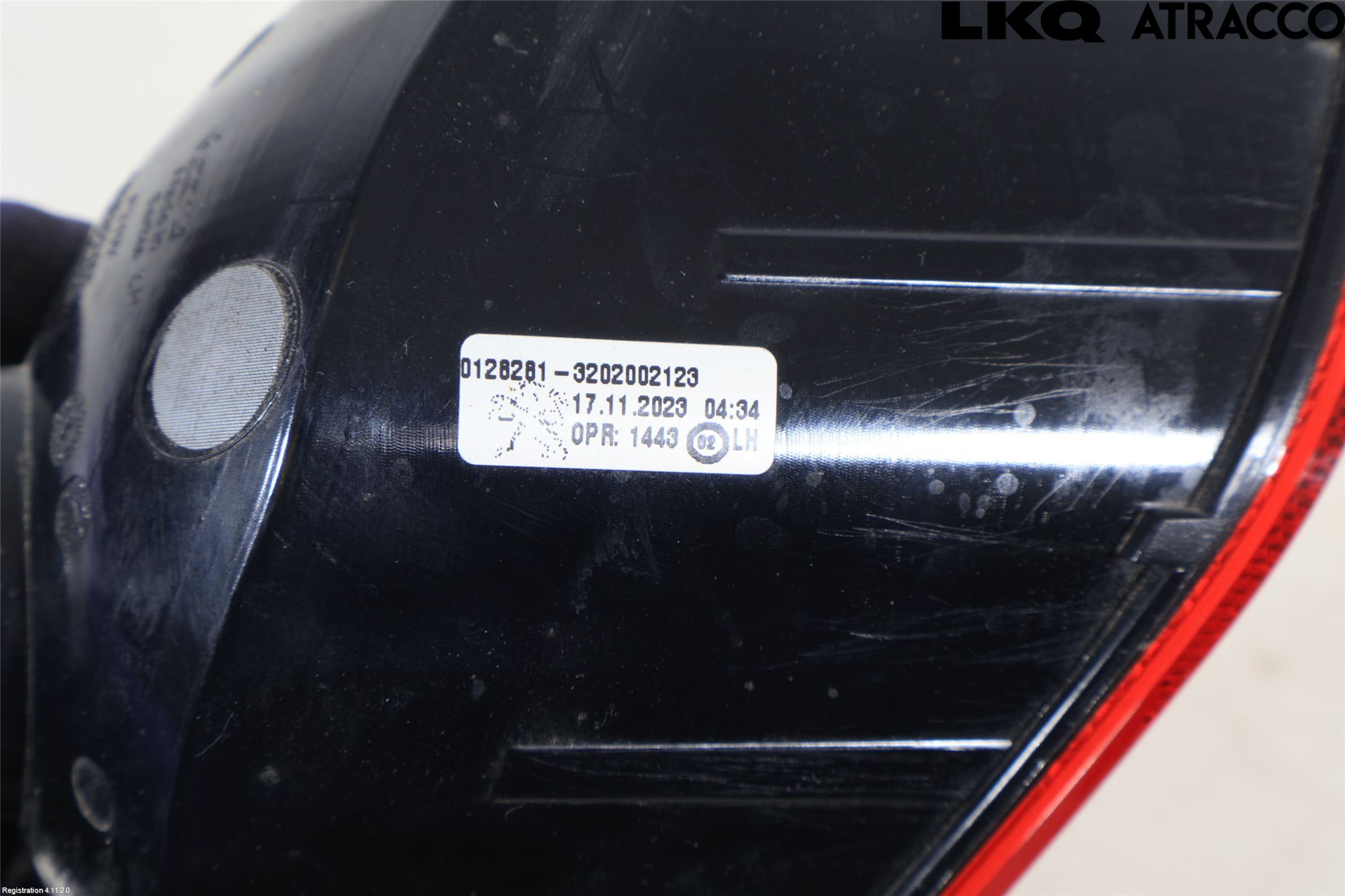Peugeot 408 22- Dimljus/Reflex Bak