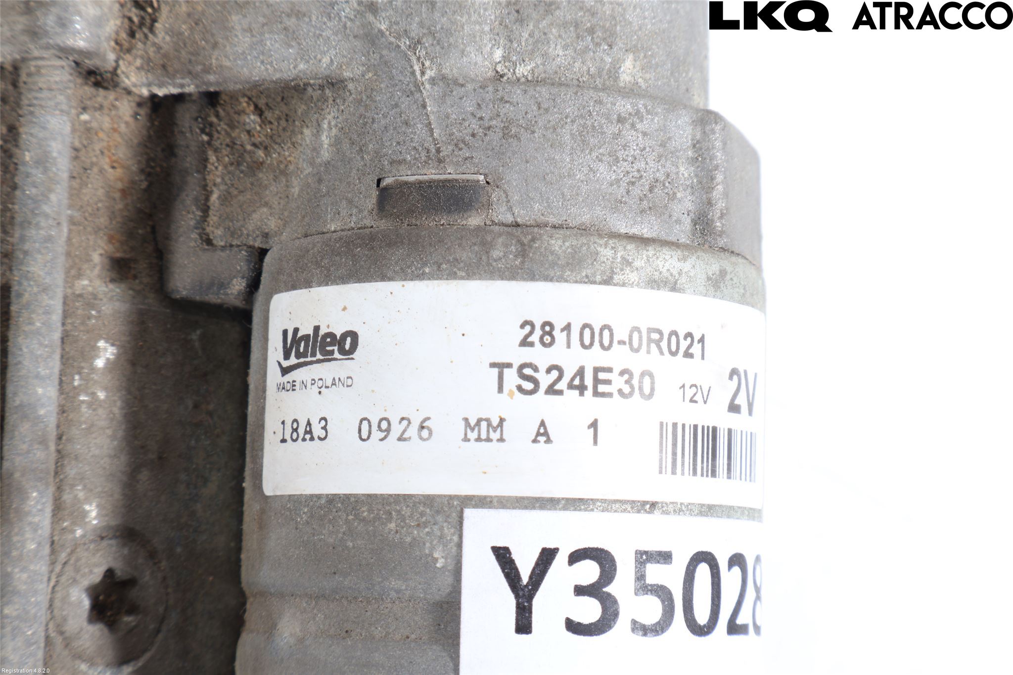 Toyota VERSO 09-18 Startmotor Diesel