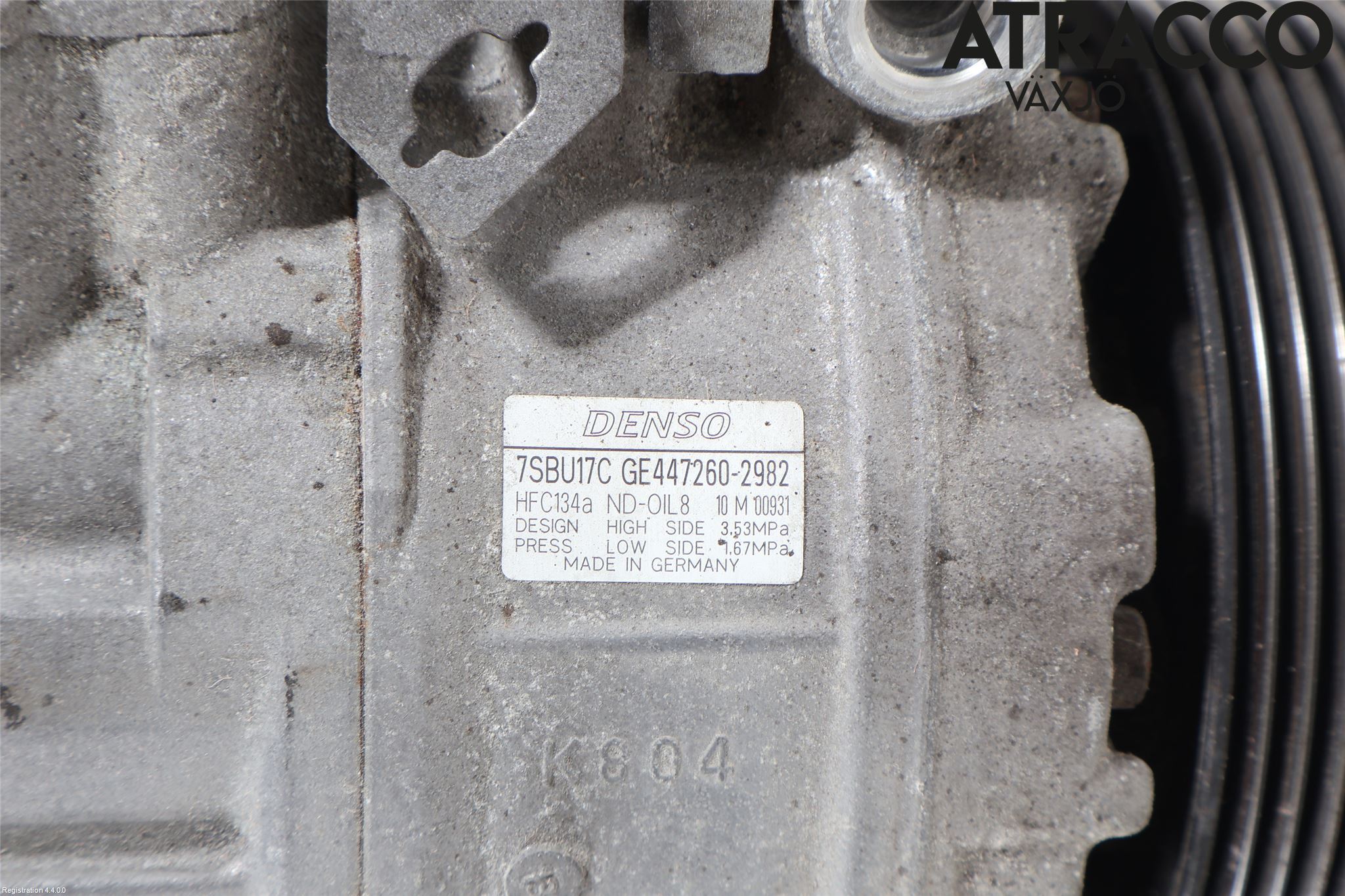 BMW 5 F10/F11/F18 09-17 Ac Kompressor