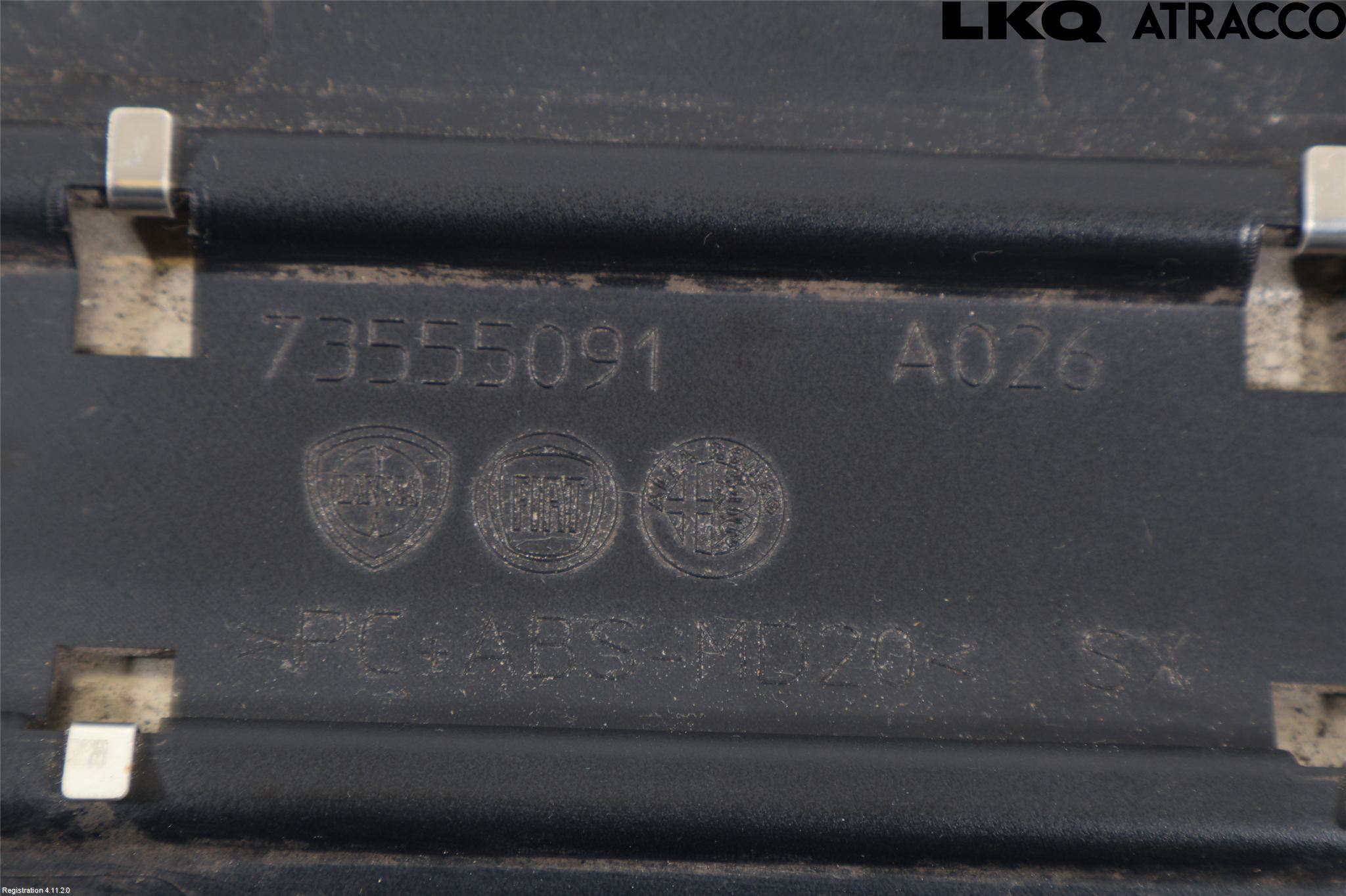 Fiat 500L 13-19 Dörr Dekorlist Bak Hö