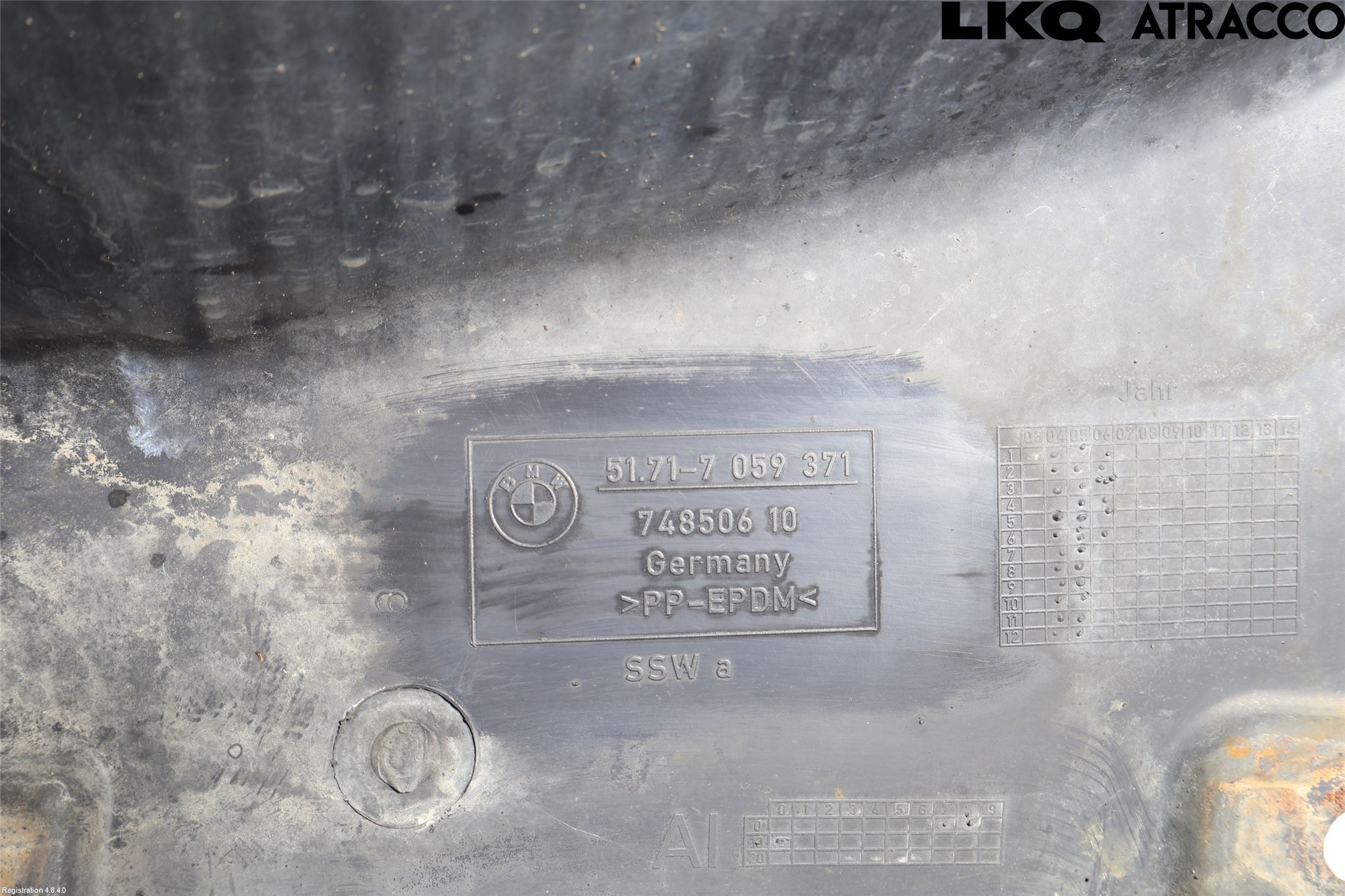 BMW 1 E87/81 5D/3D 03-11 Skärm Inner