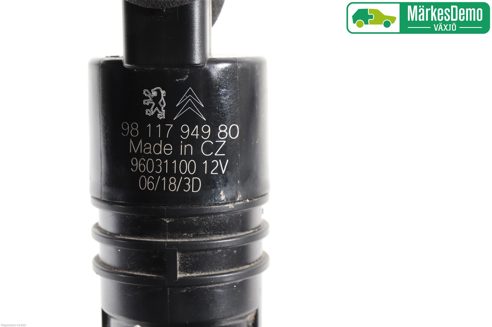 Toyota PROACE II 16- Spolarpump Vindruta