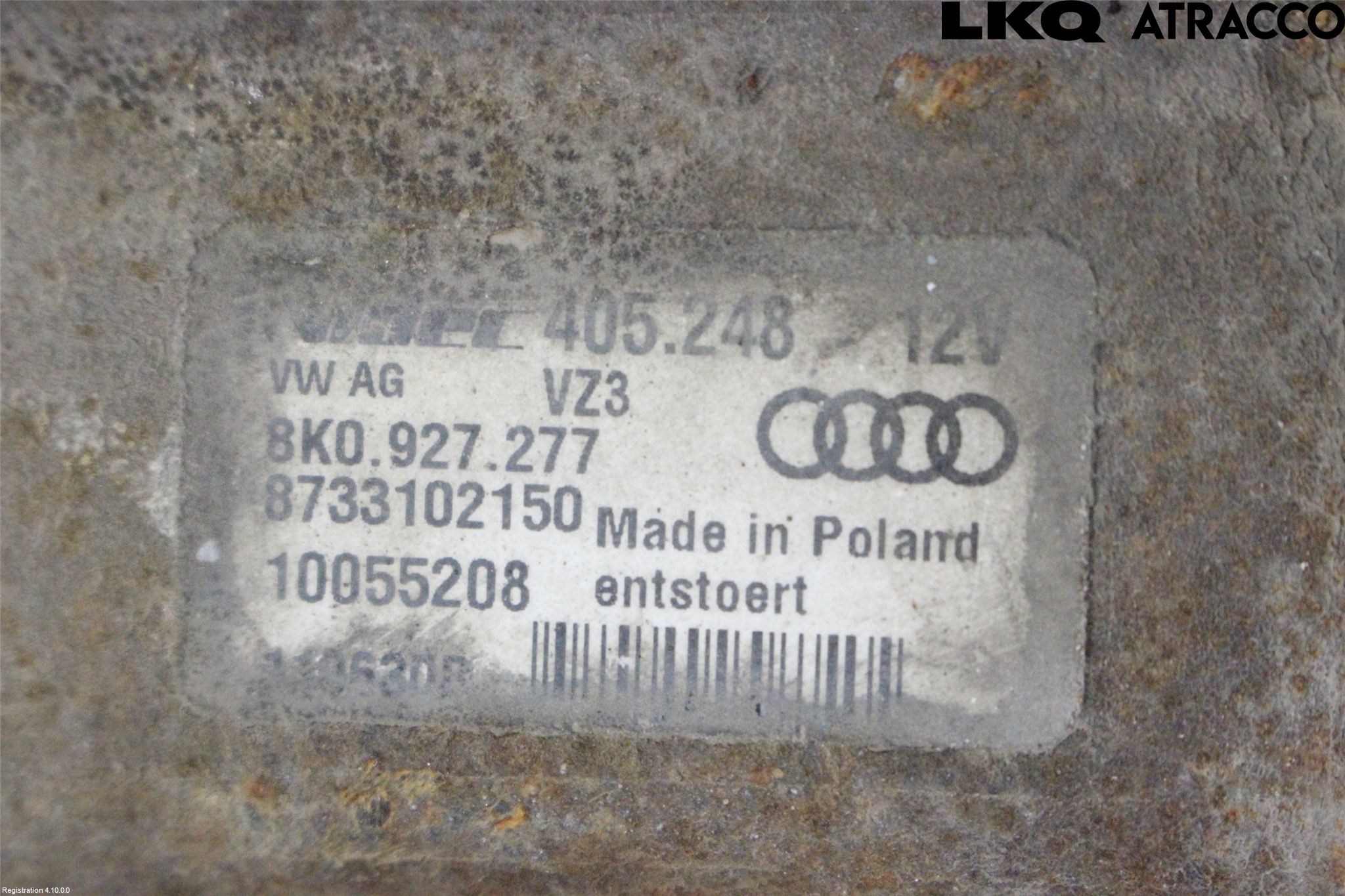 Audi A6/S6 4G 11-18 Bakväxel-Diff