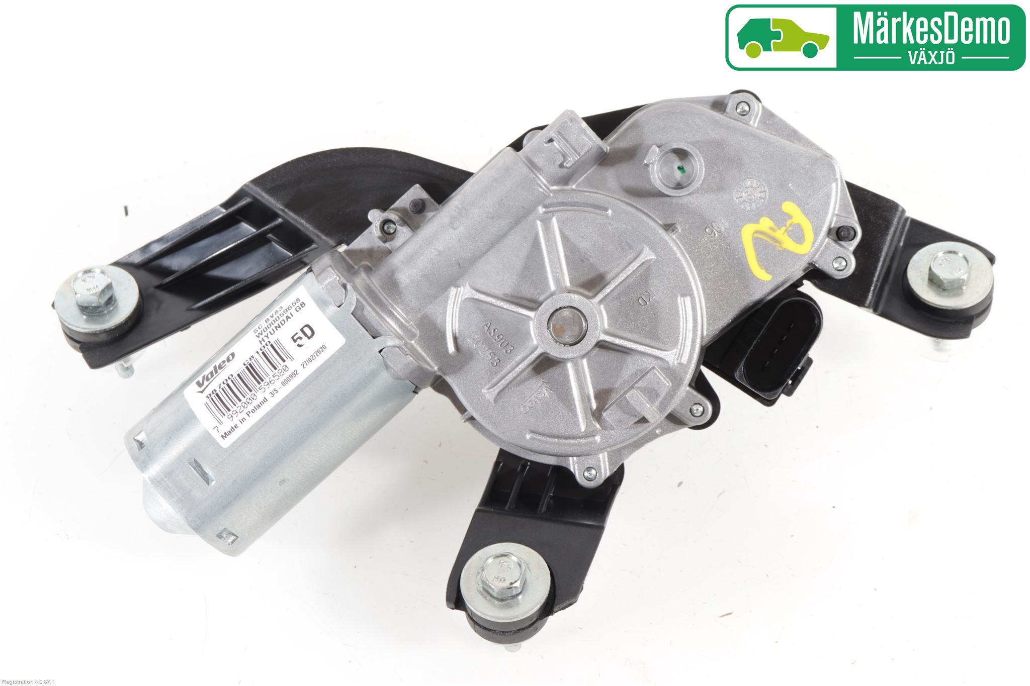 Hyundai i20 GB 15-20 Torkarmotor Baklucka